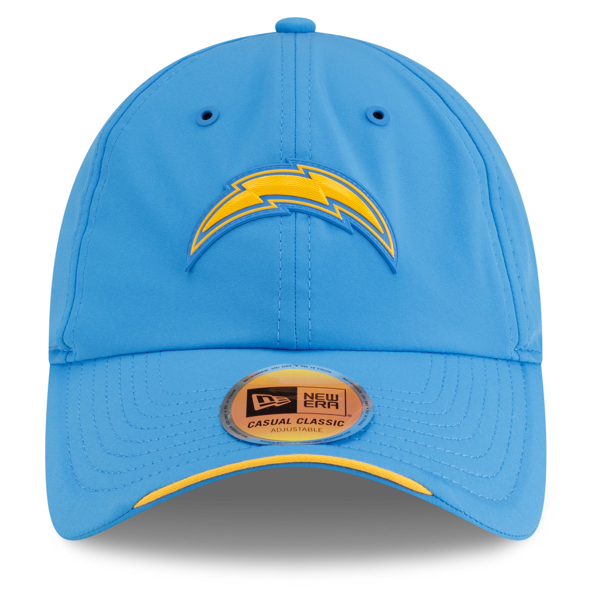Men's New Era Powder Blue Los Angeles Chargers 2026 Sideline Casual Classic Adjustable Hat