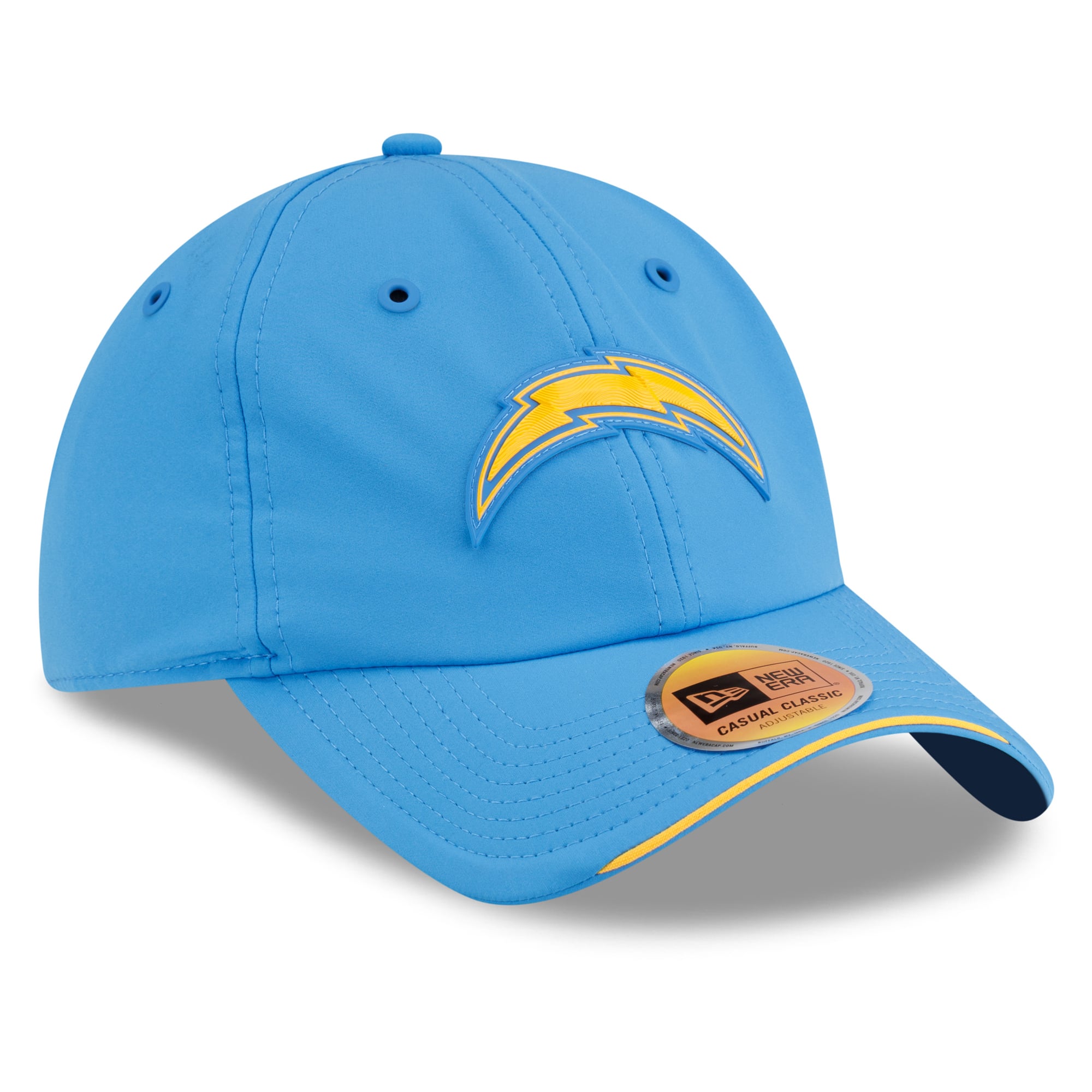 Men's New Era Powder Blue Los Angeles Chargers 2026 Sideline Casual Classic Adjustable Hat