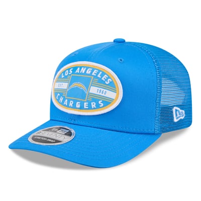 Los Angeles Chargers New Era Collegiate 9SEVENTY Trucker Hat - Powder Blue