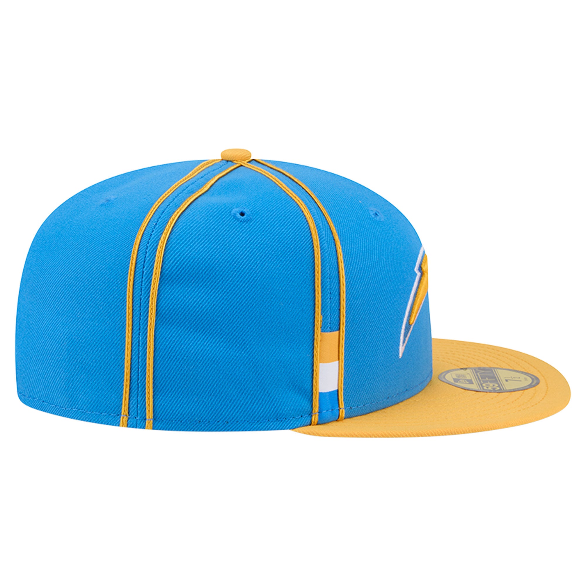 Casquette ajustée New Era 59FIFTY bleu poudré Los Angeles Chargers pour homme