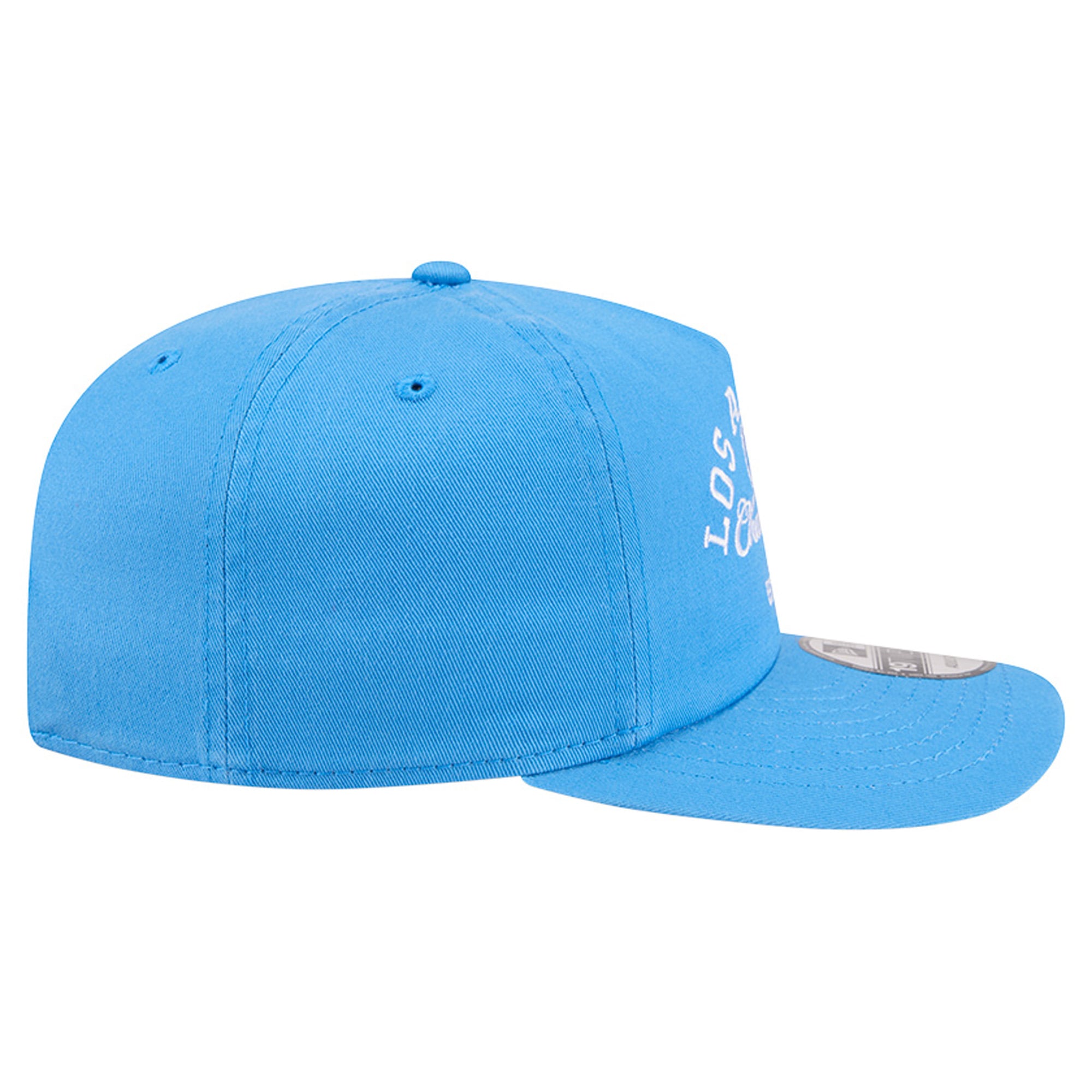 Casquette ajustable New Era bleu poudré Los Angeles Chargers Stacked 19TWENTY pour homme