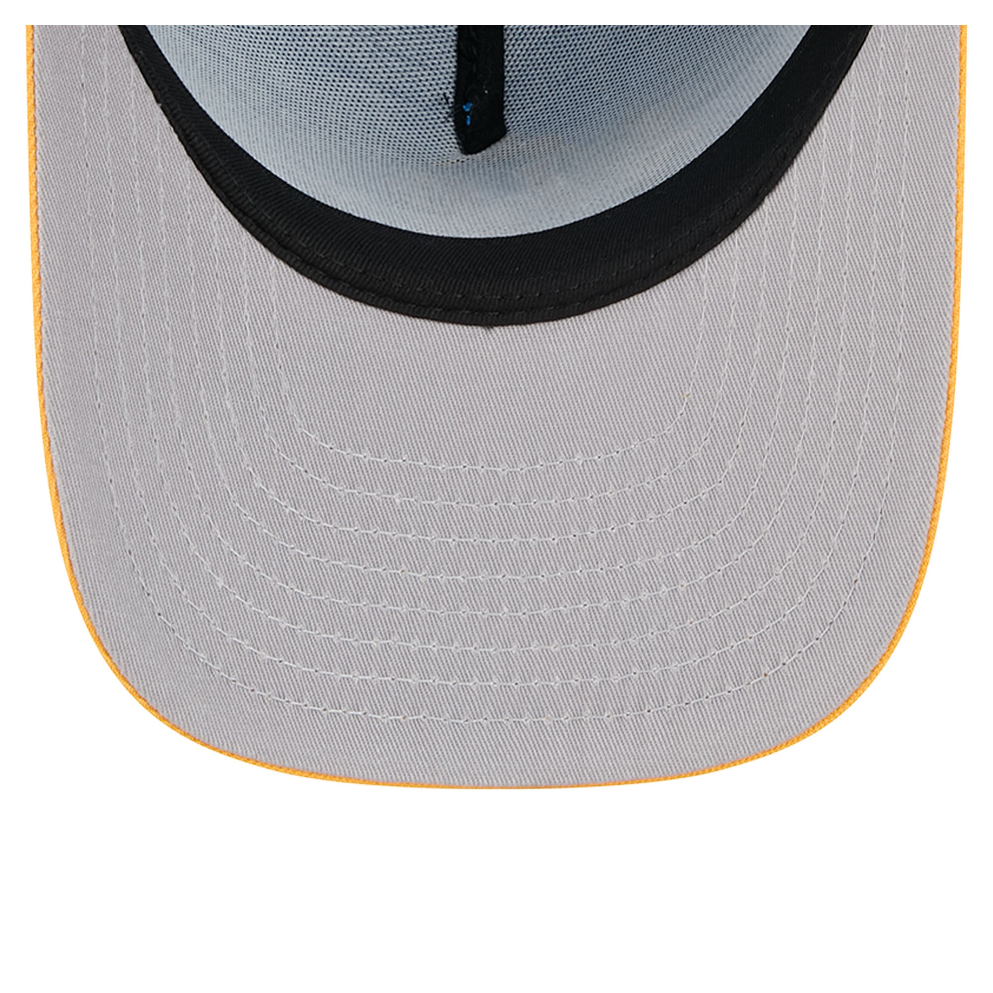 Casquette snapback New Era 9FIFTY pour homme, bleu poudre/or, Los Angeles Chargers, motif dessin animé en forme de A.