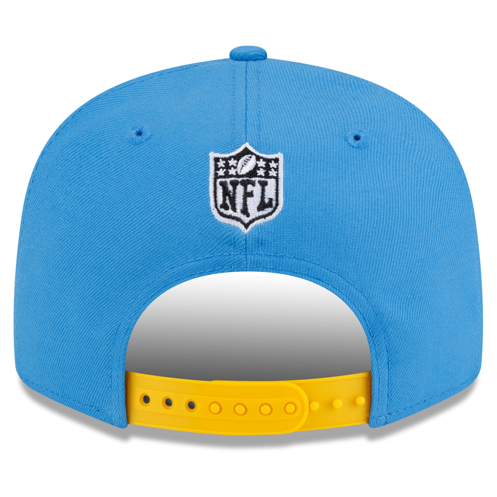Casquette snapback New Era x Born x Raised Los Angeles Chargers bleu poudré/or pour homme