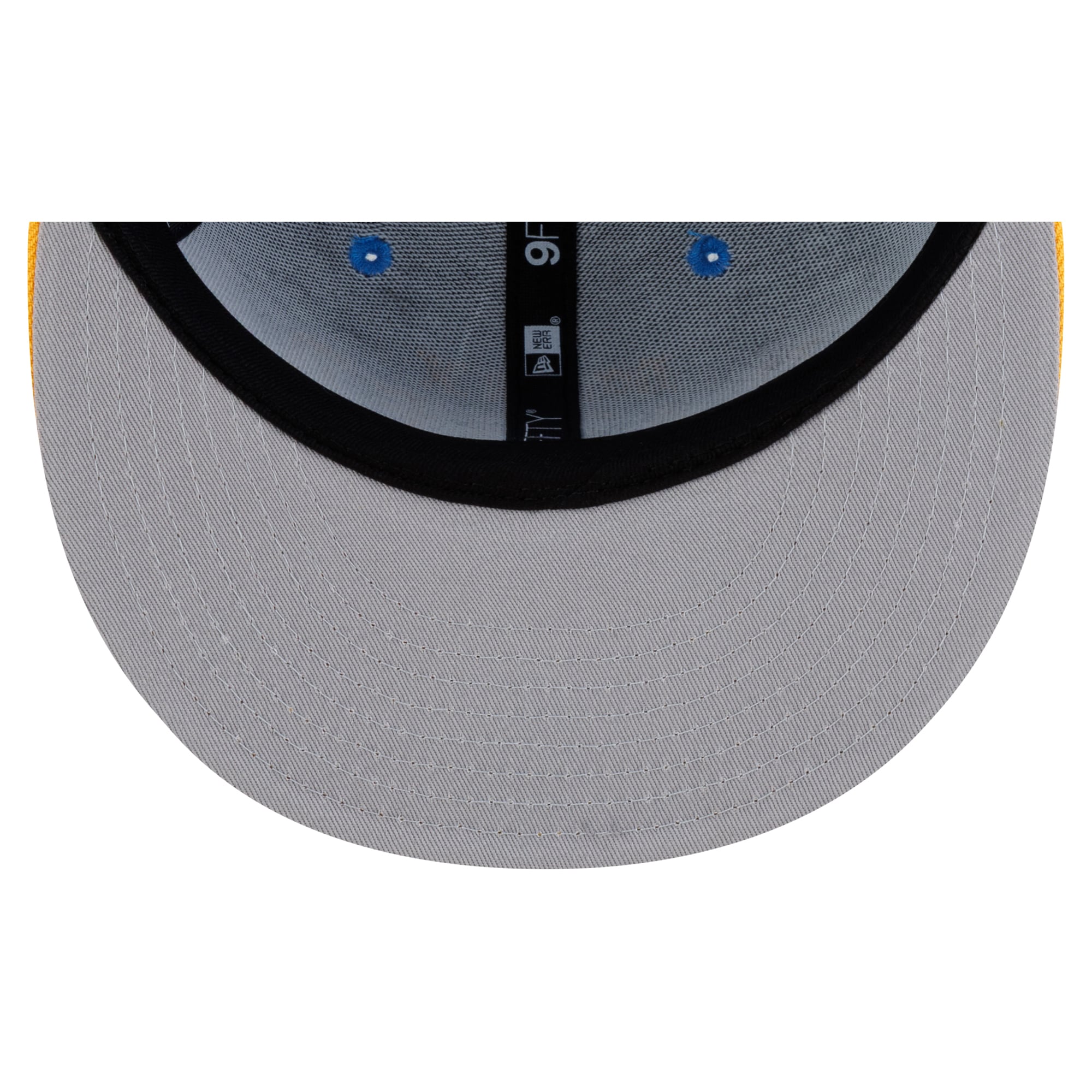 Casquette snapback New Era x Born x Raised Los Angeles Chargers bleu poudré/or pour homme