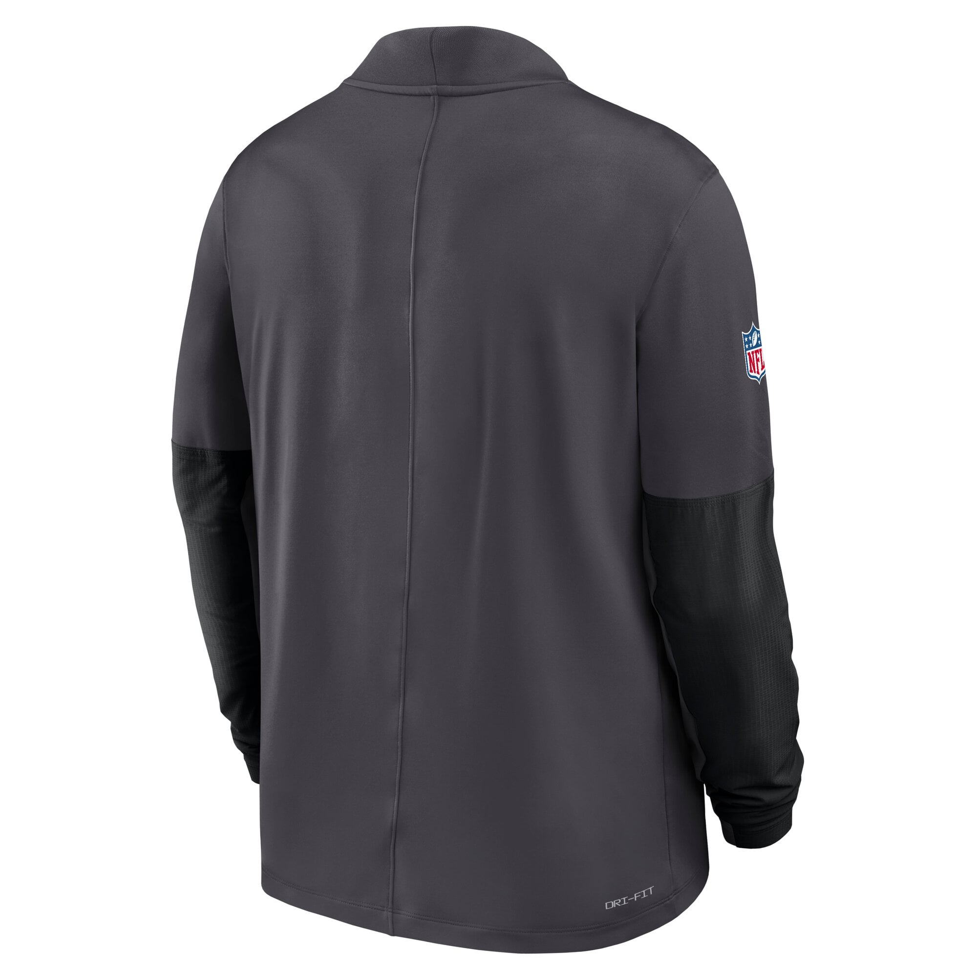 Men's Nike Anthracite Los Angeles Chargers Sideline Dri-FIT Half-Zip Pullover