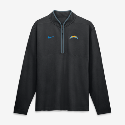  Los Angeles Chargers Nike Dri-FIT Victory Half-Zip Pullover - Black
