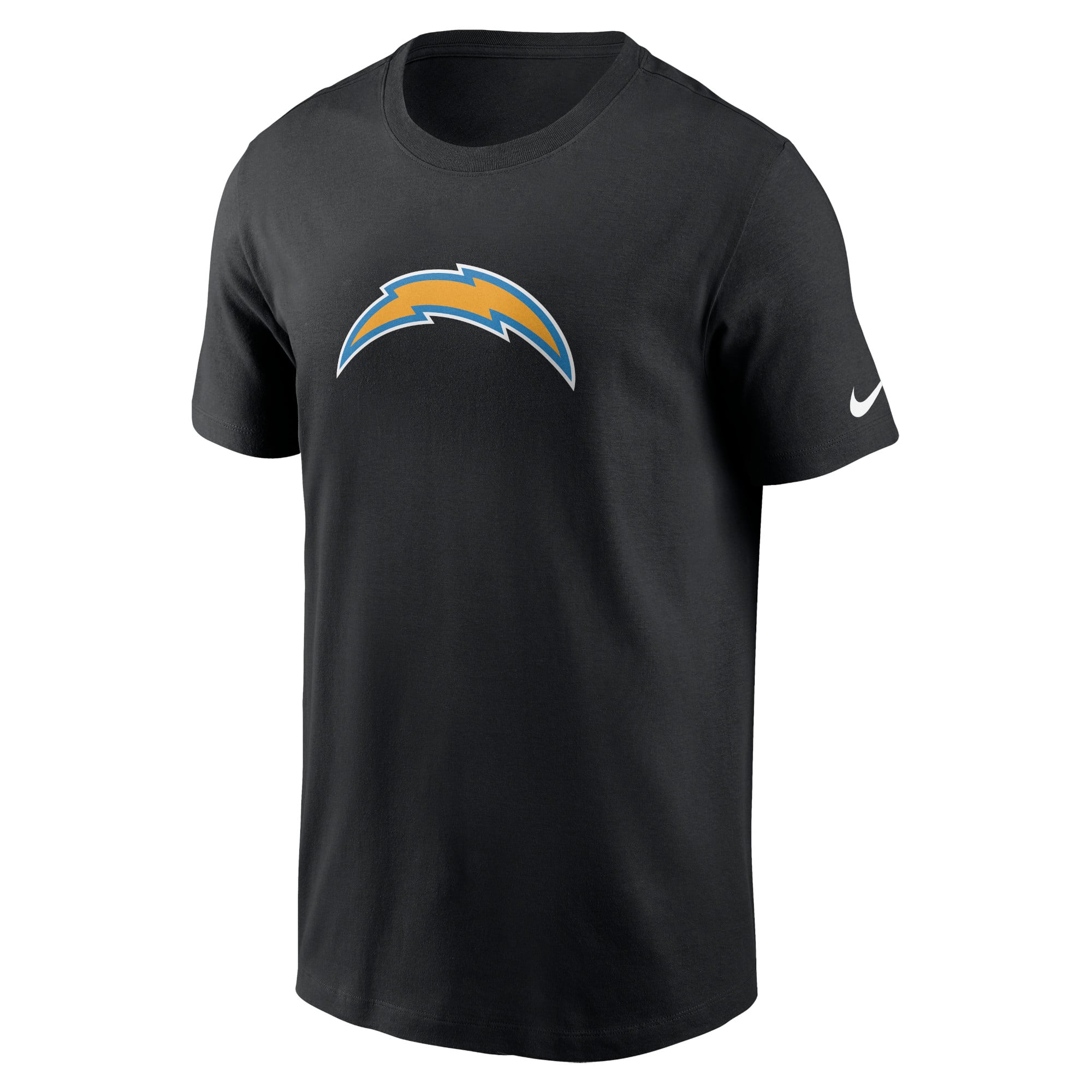 T-shirt essentiel avec logo Nike des Chargers de Los Angeles noir pour homme