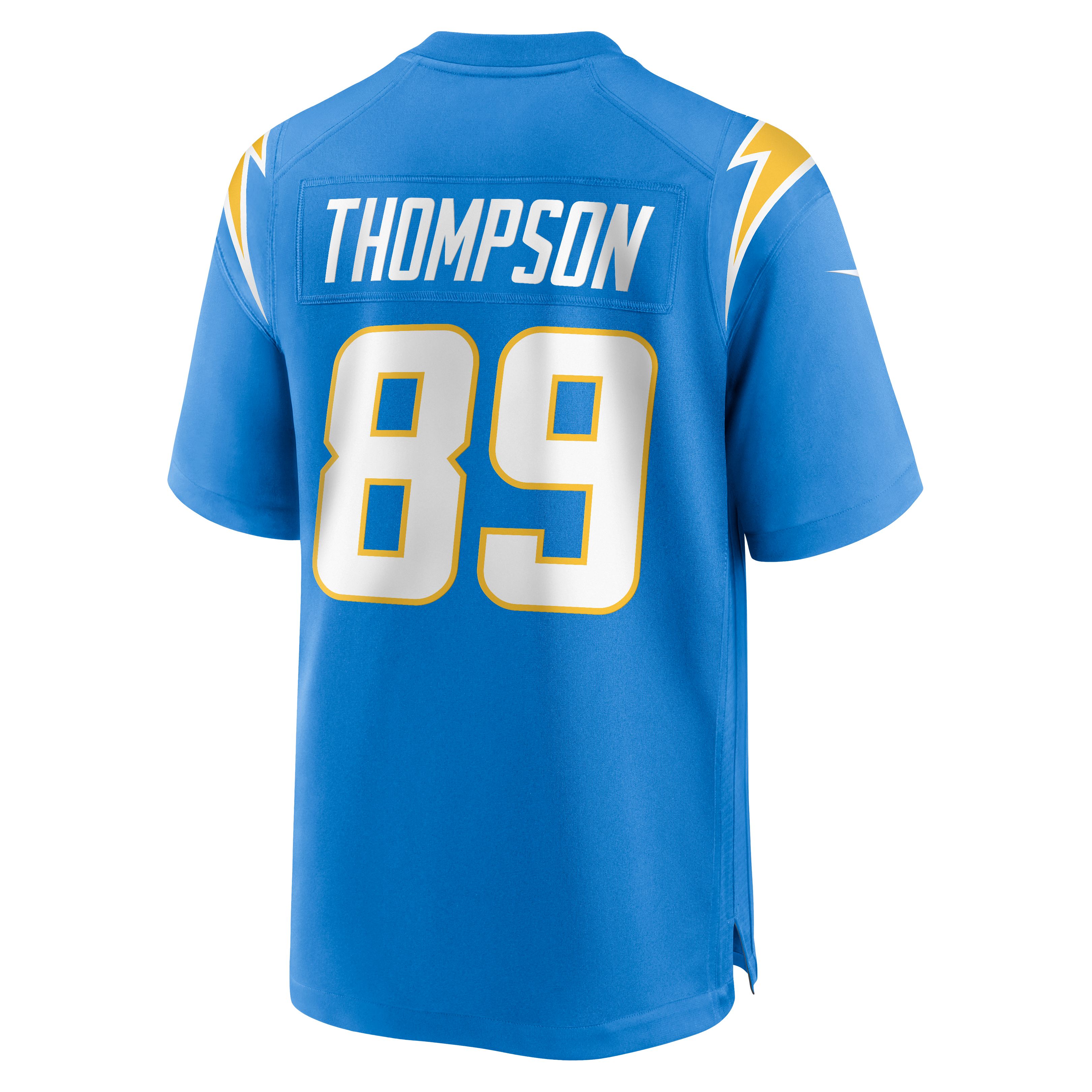 Men's Nike Brenen Thompson Powder Blue Los Angeles Chargers Team Game Jersey
