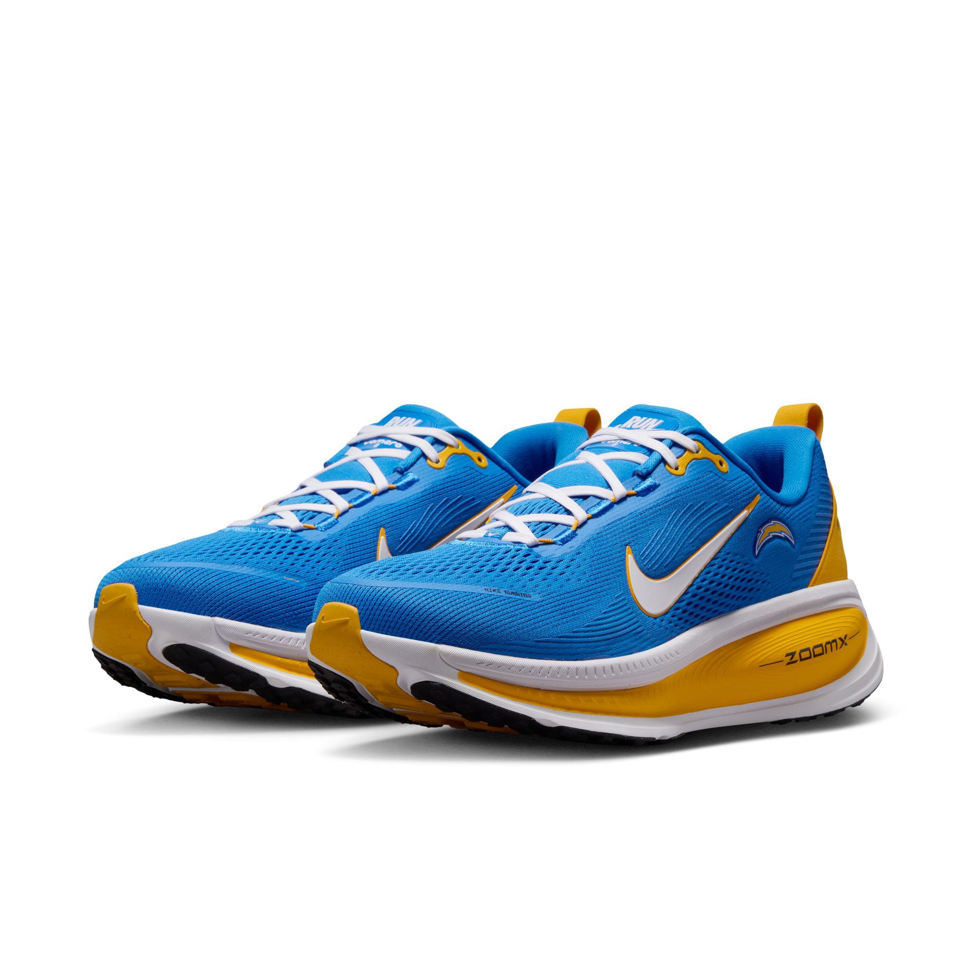 Men's Nike Los Angeles Chargers Vomero 18 Running Shoes