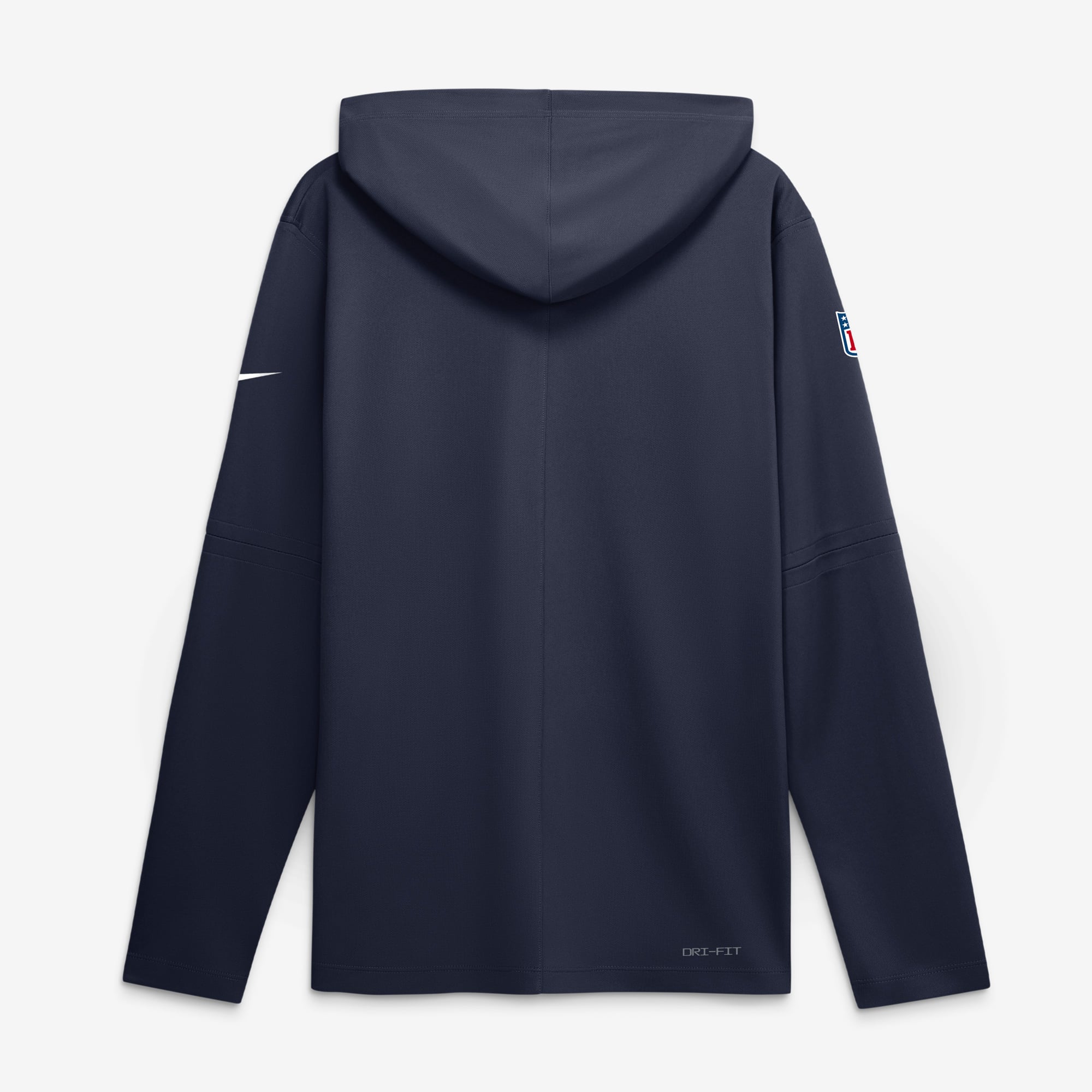 Men's Nike Navy Los Angeles Chargers Sideline Alternate Lightweight Long Sleeve Hooded Dri-FIT T-Shirt