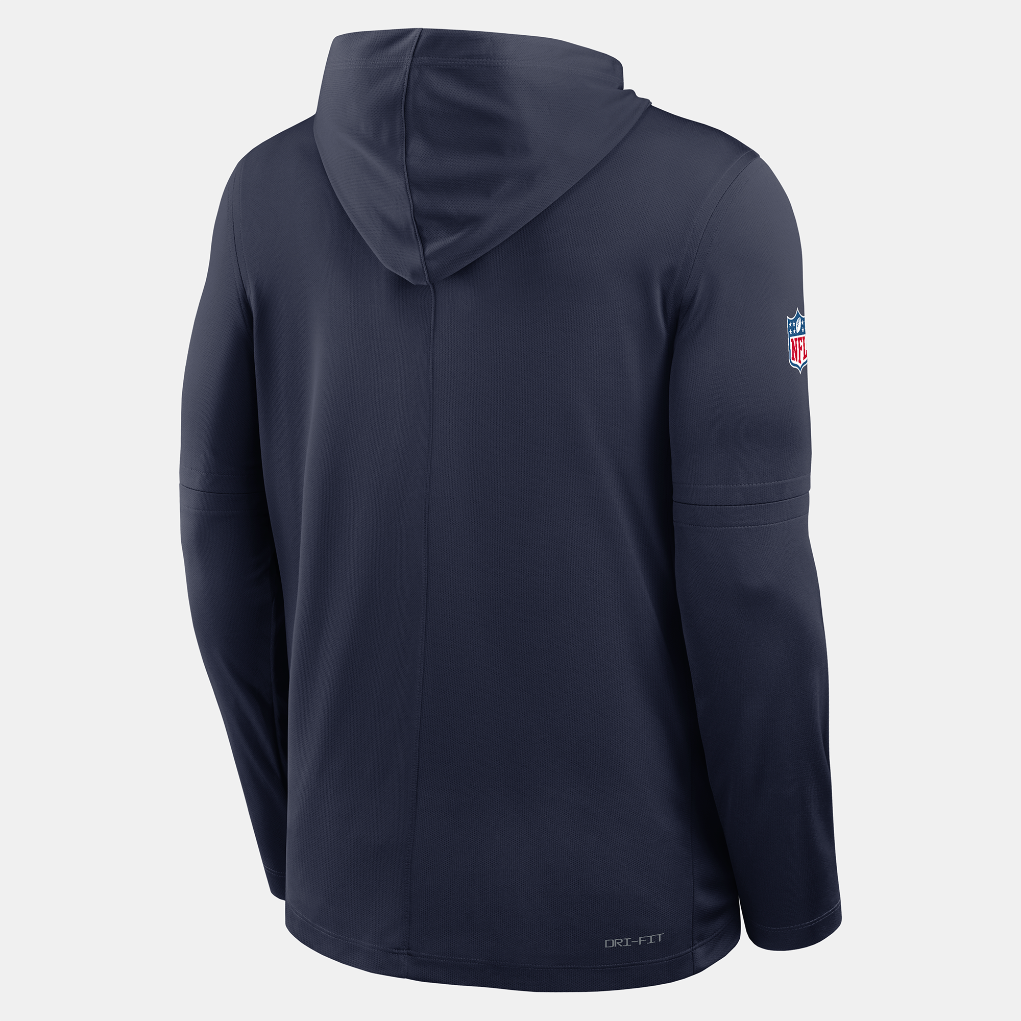 Men's Nike Navy Los Angeles Chargers Sideline Alternate Lightweight Long Sleeve Hooded Dri-FIT T-Shirt