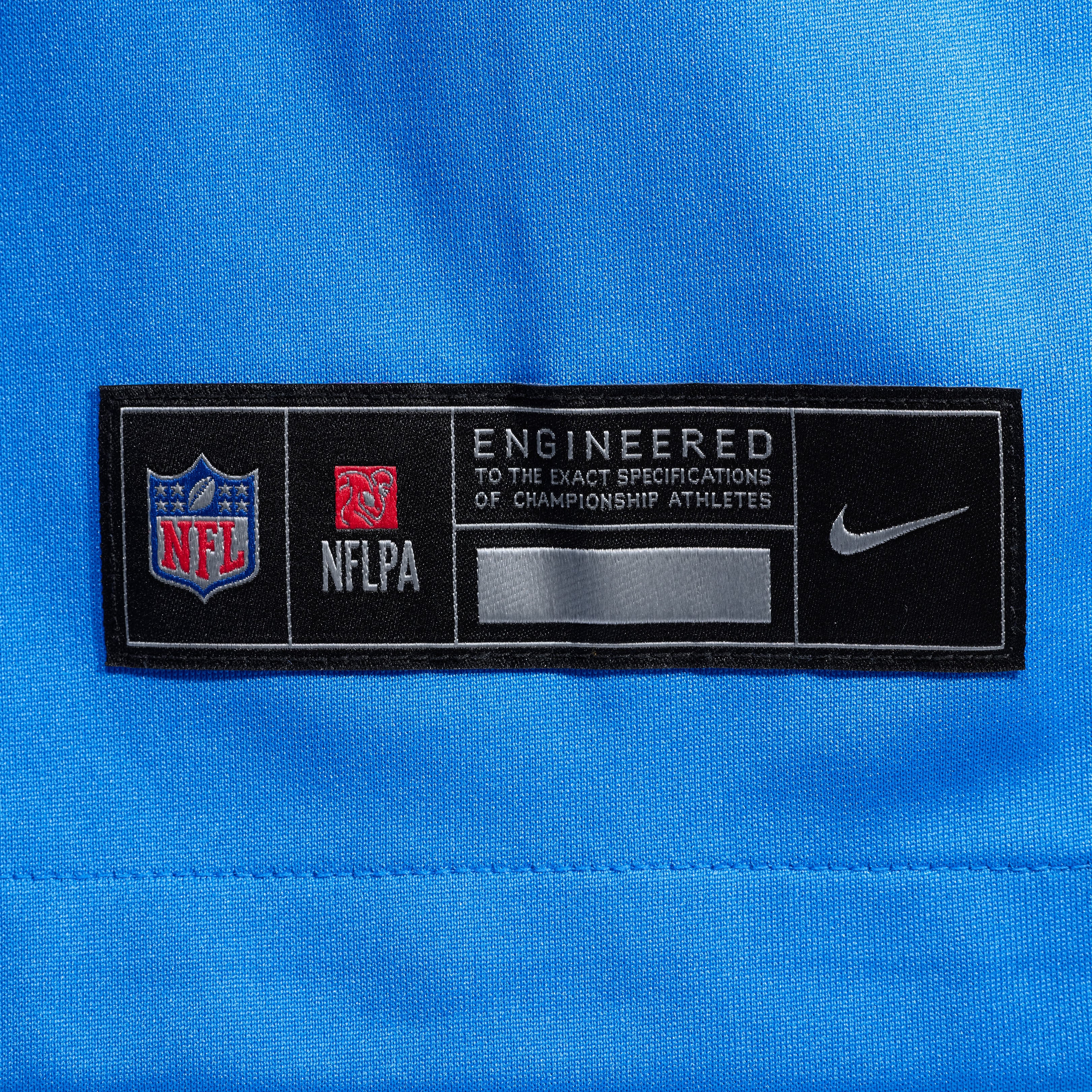 Maillot de match Nike Nick Barrett bleu poudré des Chargers Los Angeles pour homme