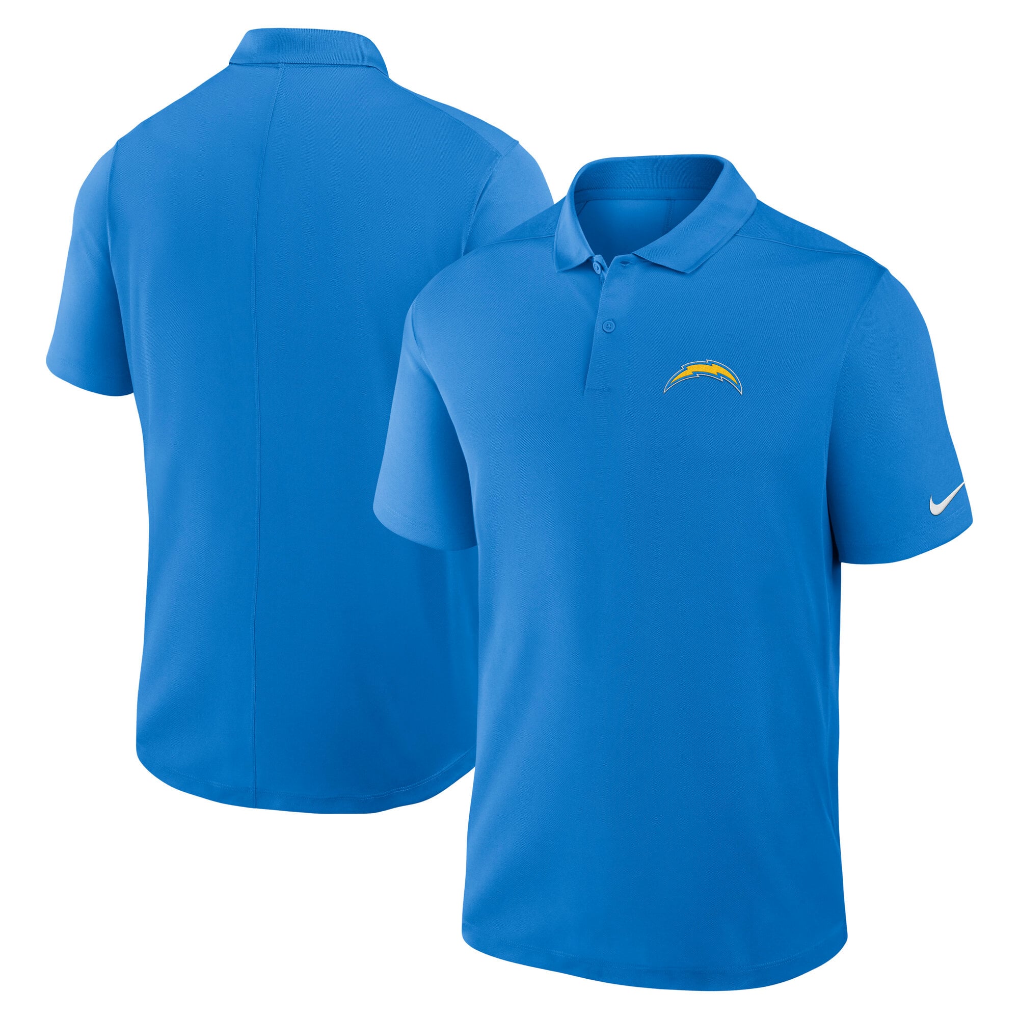 Polo Nike Dri-FIT Victory bleu poudré pour homme, Los Angeles Chargers