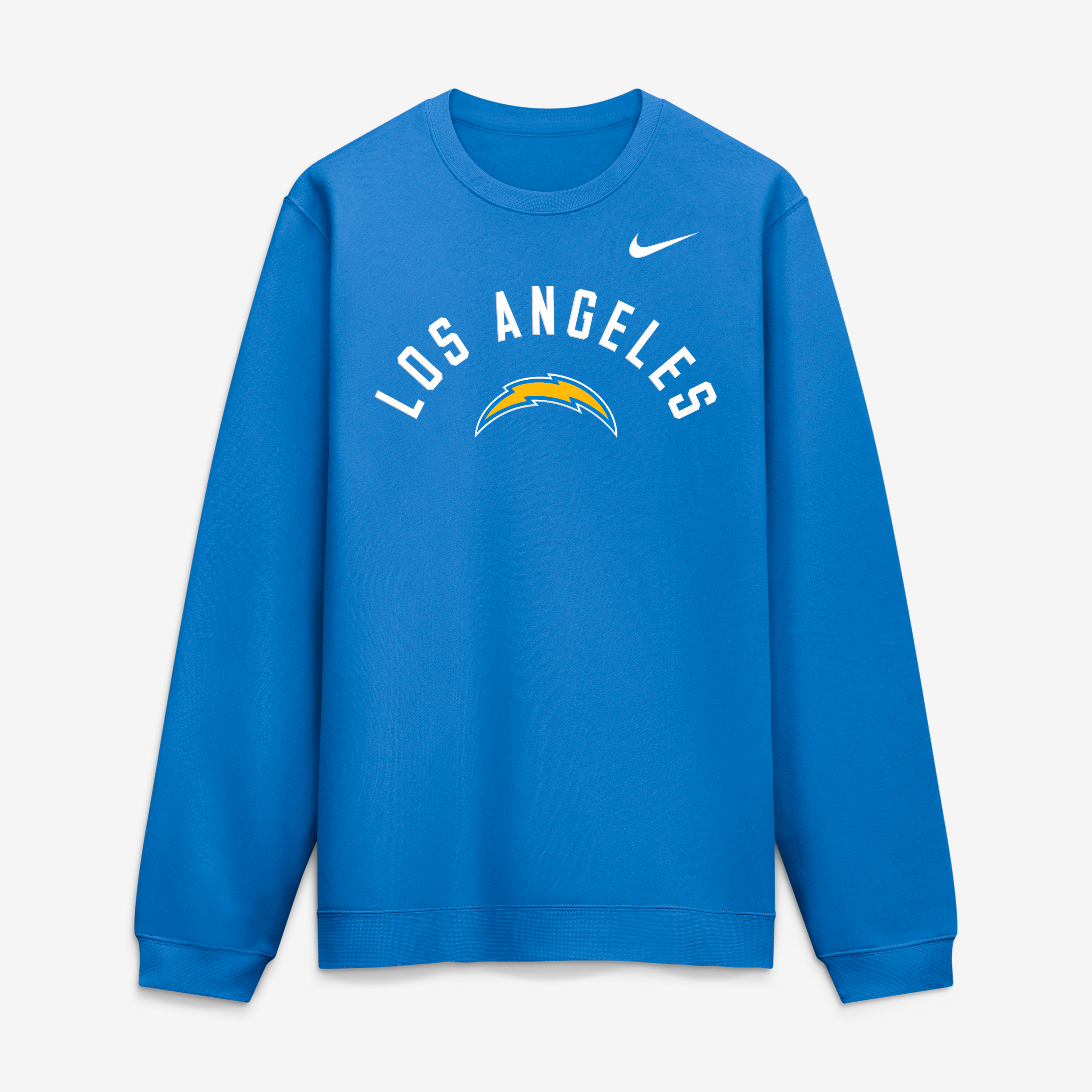Men's Nike Powder Blue Los Angeles Chargers Primetime Club Sweatshirt