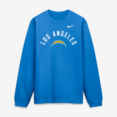 Los Angeles Chargers Nike Primetime Club Sweatshirt - Powder Blue