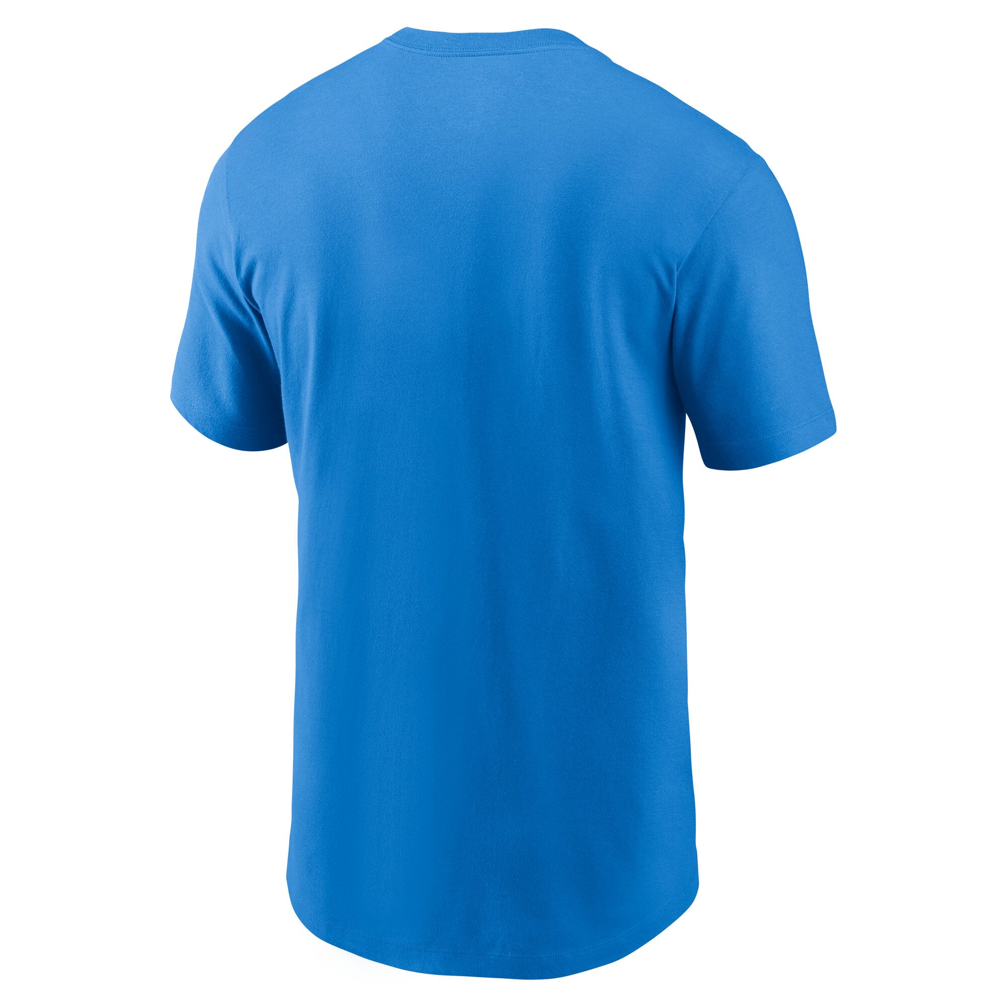 T-shirt en coton essentiel Nike bleu poudre pour homme, Los Angeles Chargers Rewind Team Spirit.