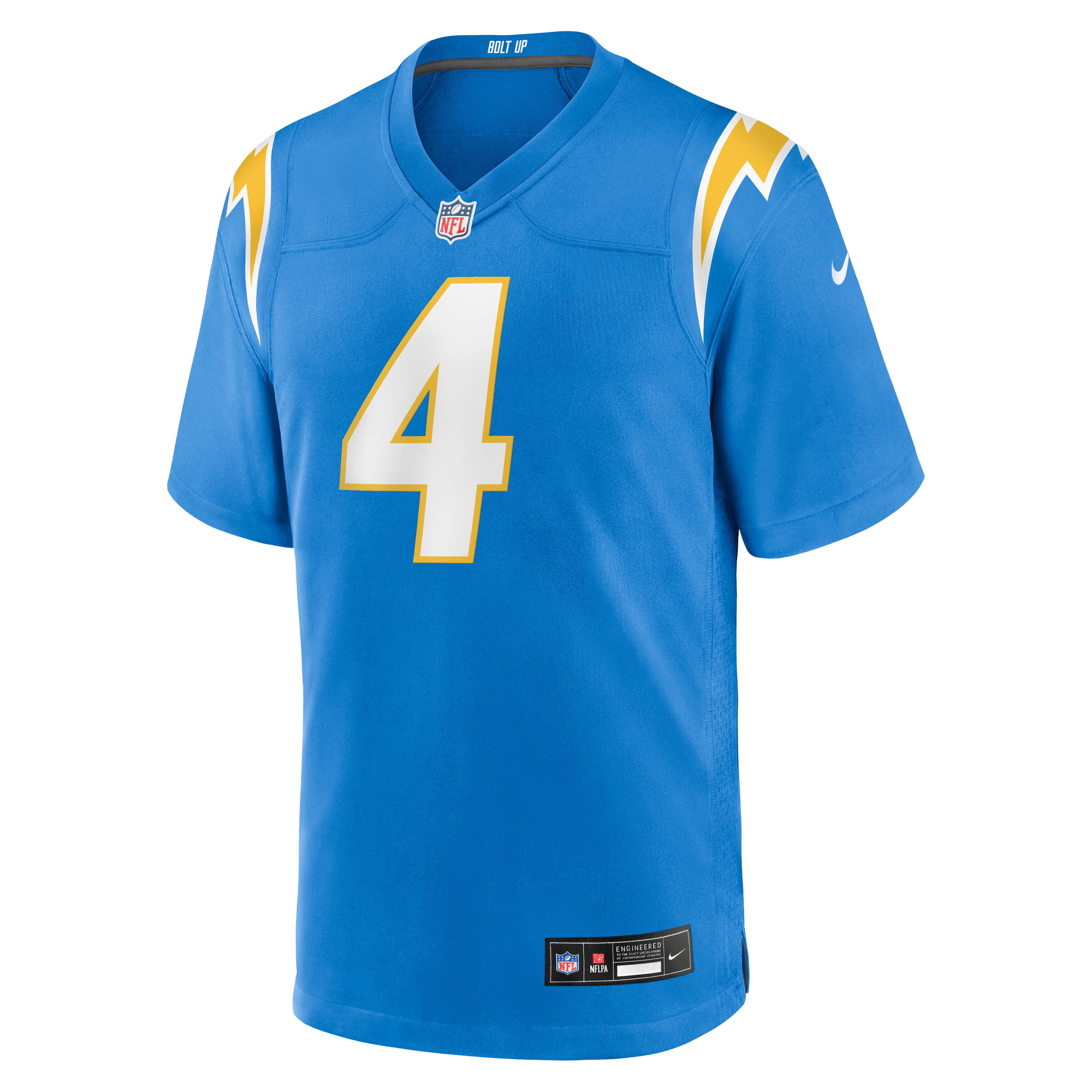 Men's Nike Tarheeb Still Powder Blue Los Angeles Chargers Team Game Jersey