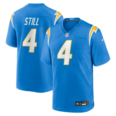 Tarheeb Still Los Angeles Chargers Nike Team Game Jersey - Powder Blue