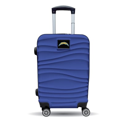 Los Angeles Chargers MOJO Blue Color Blitz Carry-On Hardcase Spinner Luggage
