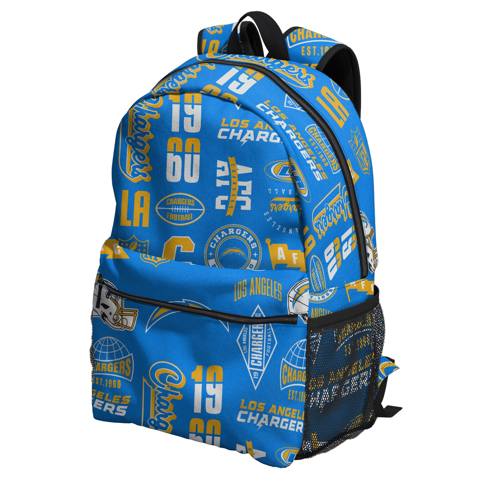 Ensemble sac à dos et boîte à lunch Outerstuff Los Angeles Chargers