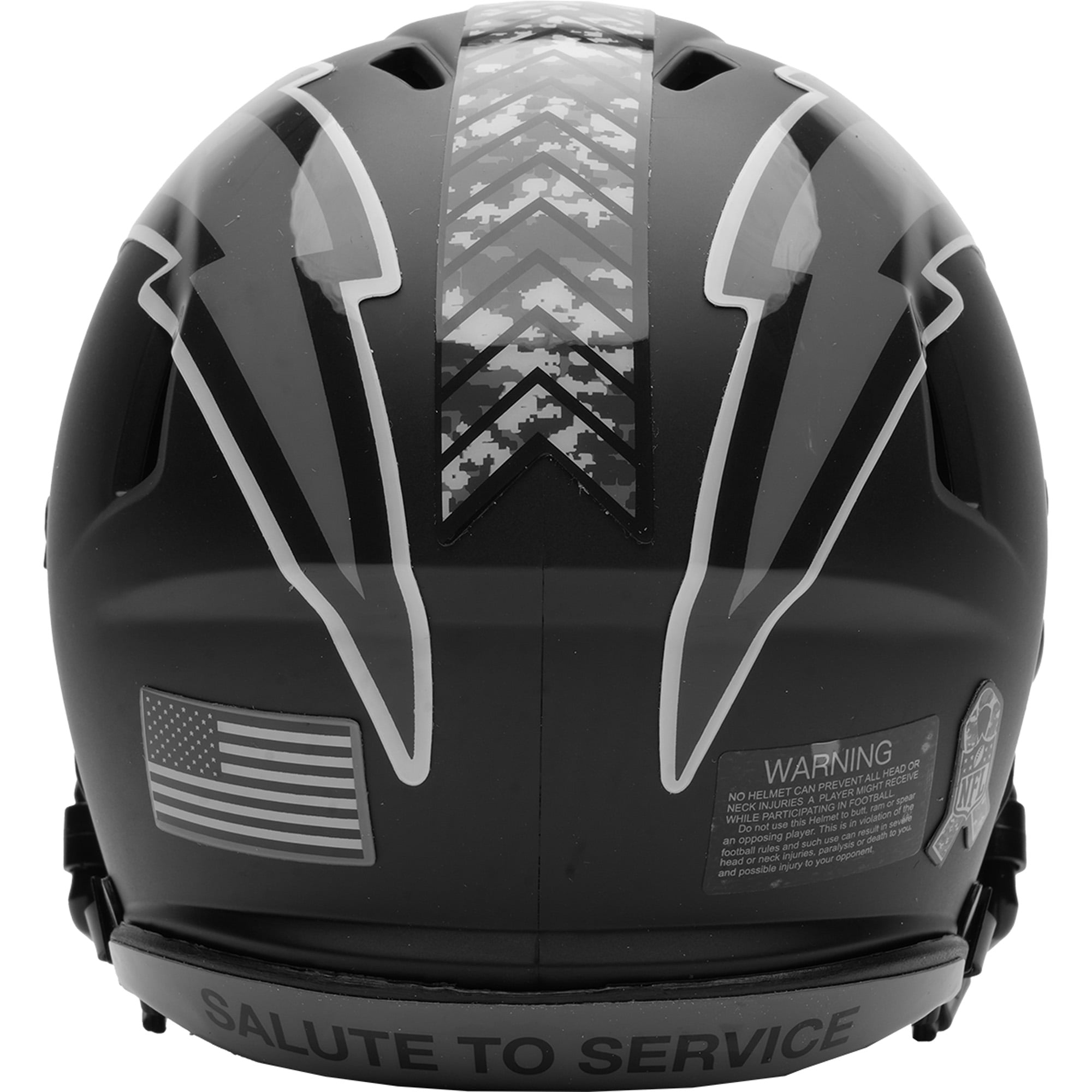 Casque Riddell Los Angeles Chargers 2026 Salute to Service Speed ​​Mini