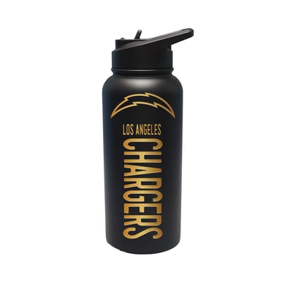 Los Angeles Chargers The Memory Company 32oz. Stainless Steel Gold Lettering Tumbler