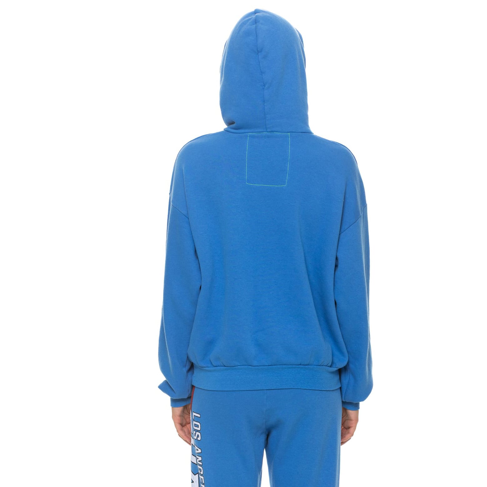 Sweat à capuche unisexe Aviator Nation bleu poudré Los Angeles Chargers, coupe décontractée, en mélange de trois matières.