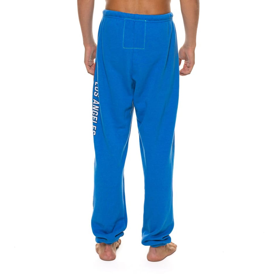 Pantalon de survêtement unisexe Aviator Nation bleu poudré Los Angeles Chargers en mélange trois matières