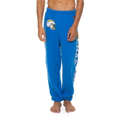 Los Angeles Chargers Aviator Nation Unisex Tri-Blend Sweatpants - Powder Blue
