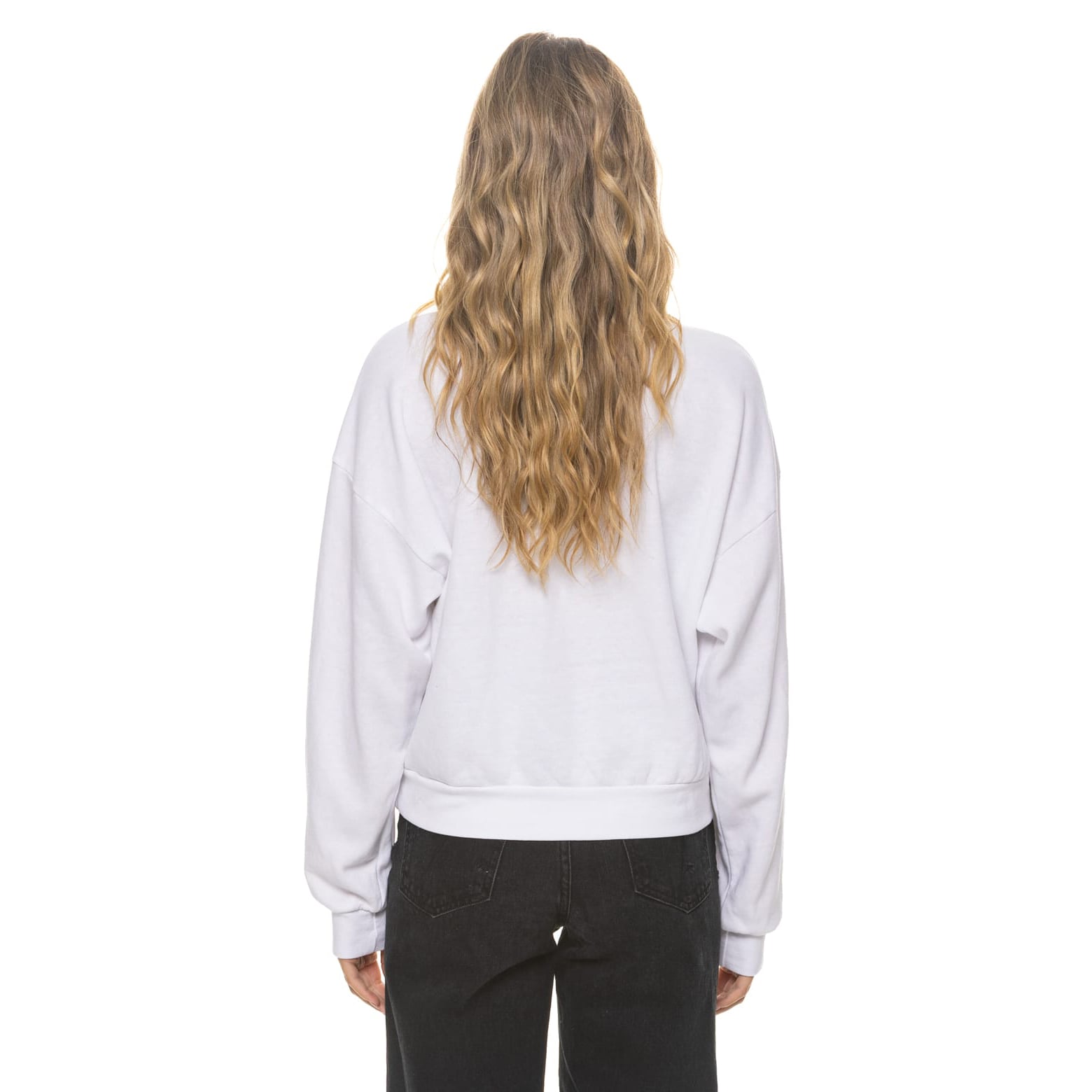 Sweat-shirt unisexe Aviator Nation blanc Los Angeles Chargers, coupe décontractée, en mélange de trois matières.