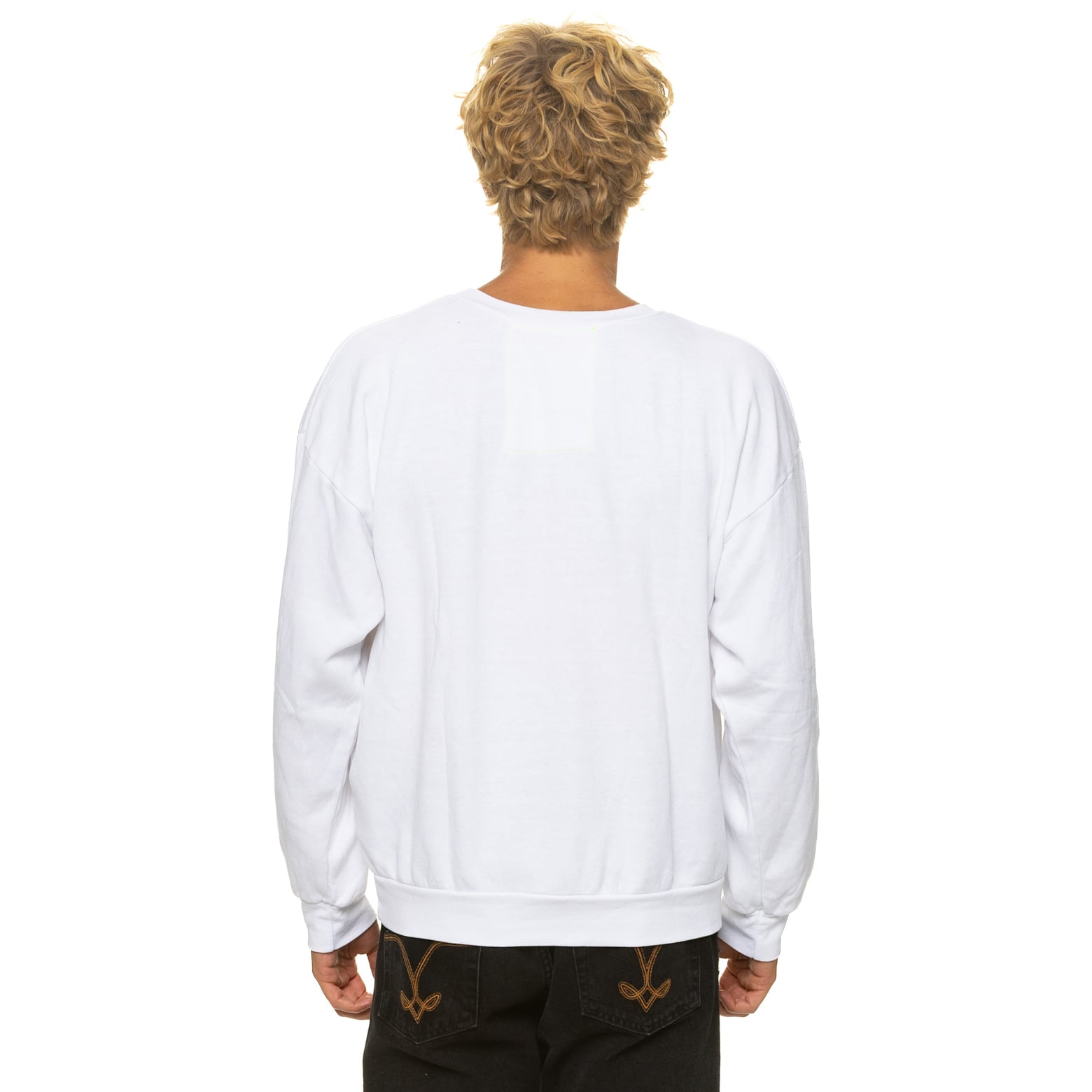 Sweat-shirt unisexe Aviator Nation blanc Los Angeles Chargers, coupe décontractée, en mélange de trois matières.
