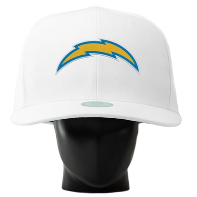  Los Angeles Chargers Noggin Boss Unisex Oversized Hat - White