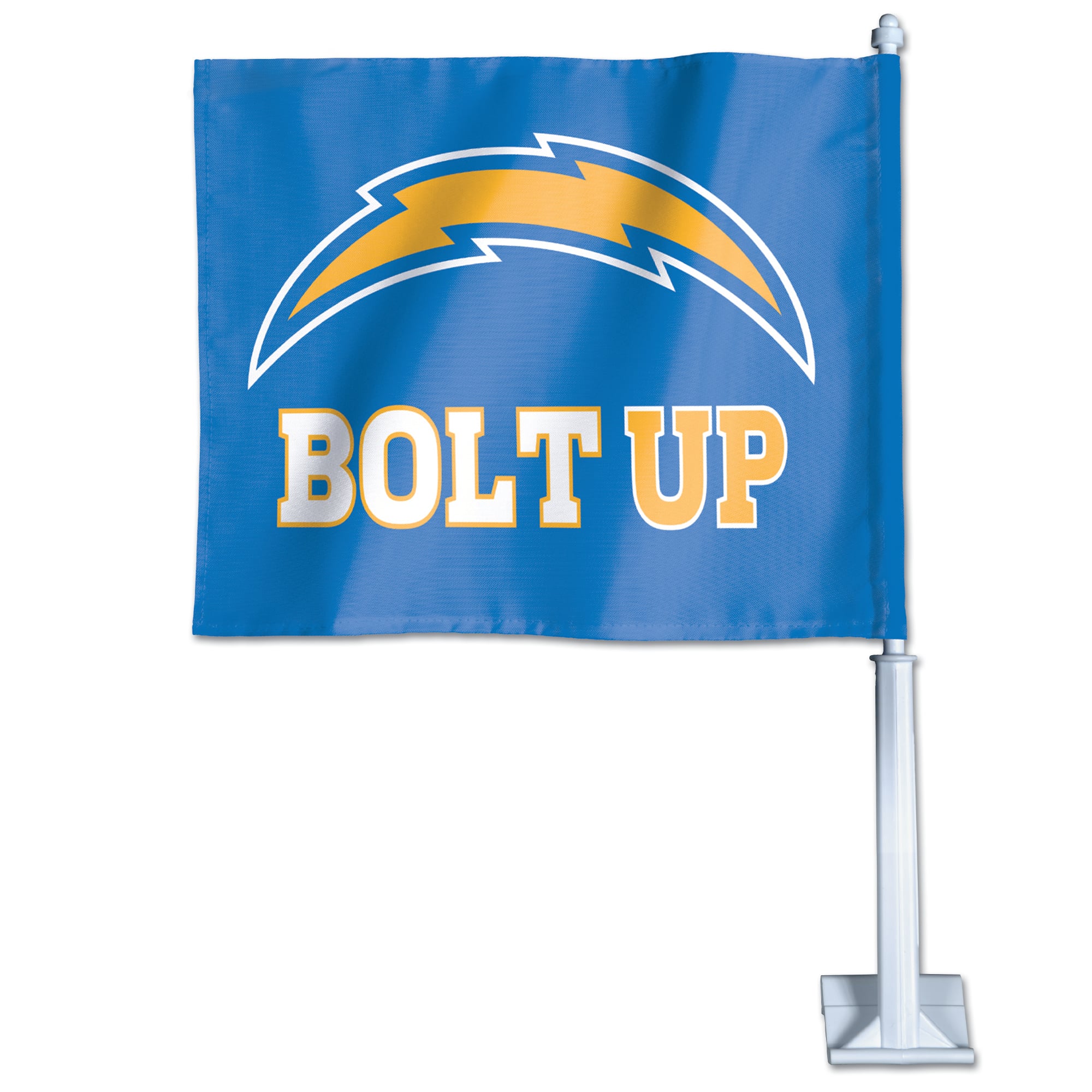 Drapeau de voiture double face WinCraft Los Angeles Chargers