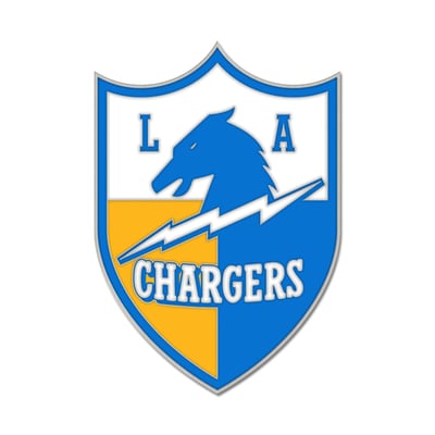 Los Angeles Chargers WinCraft Retro Collector Pin