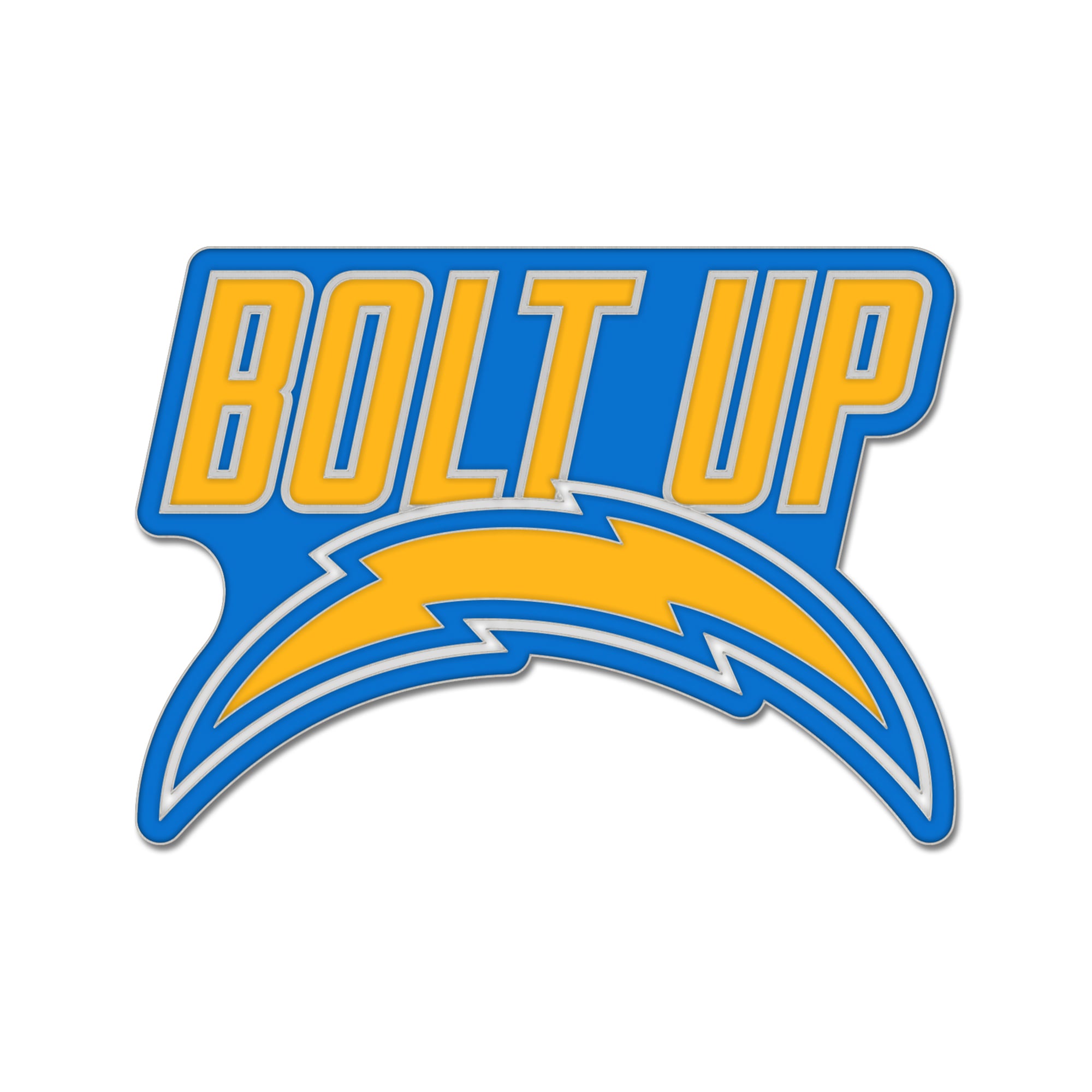 Pin de collection avec slogan des Chargers de Los Angeles WinCraft
