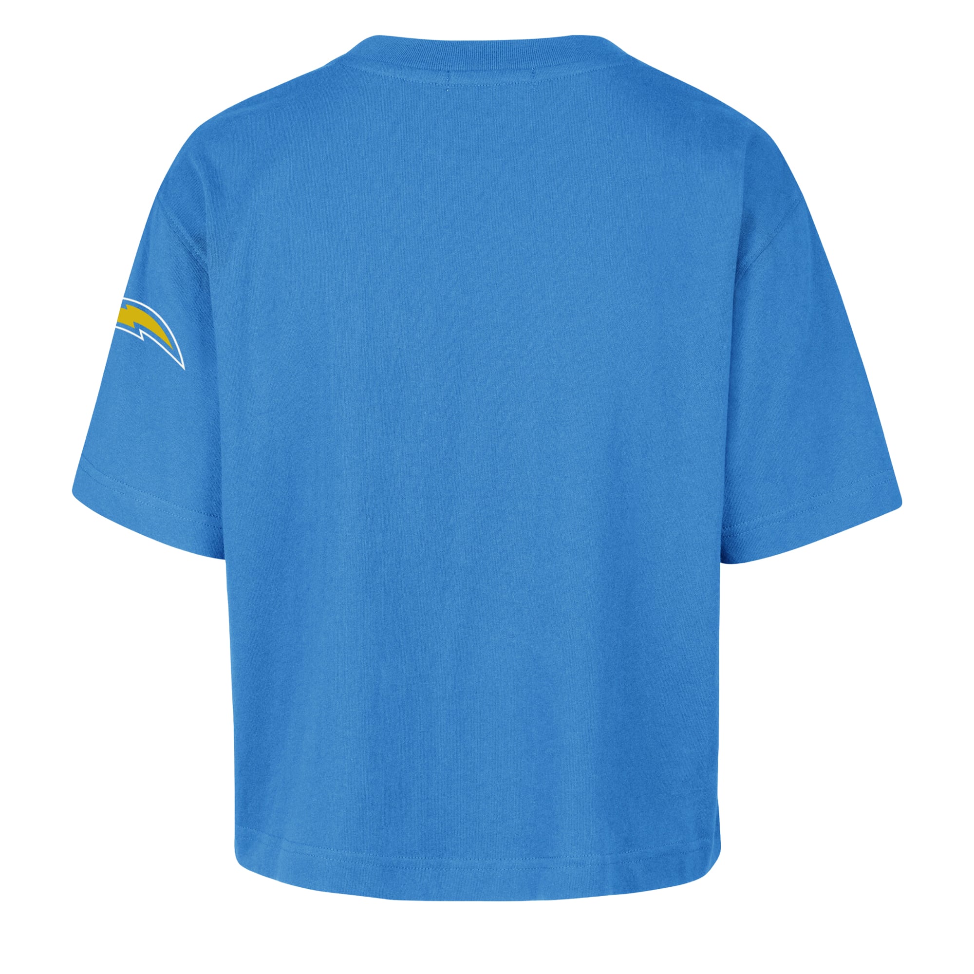 Women's '47 Powder Blue Los Angeles Chargers Call Out Reed City T-Shirt
