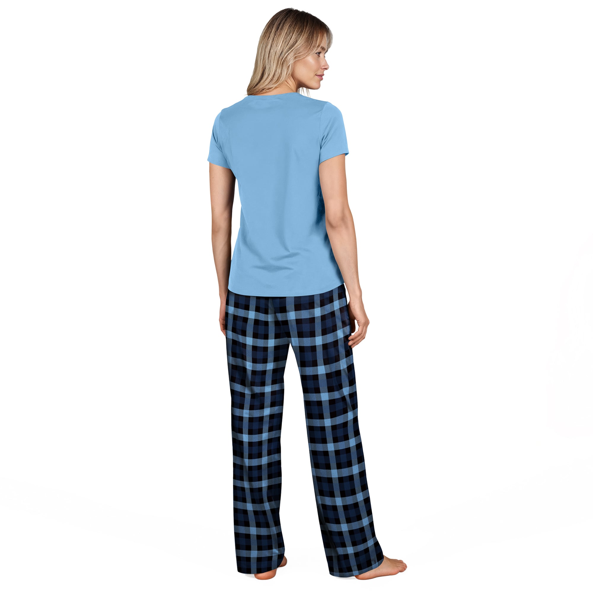 Ensemble de nuit Highland bleu poudre pour femmes Concepts Sport Los Angeles Chargers