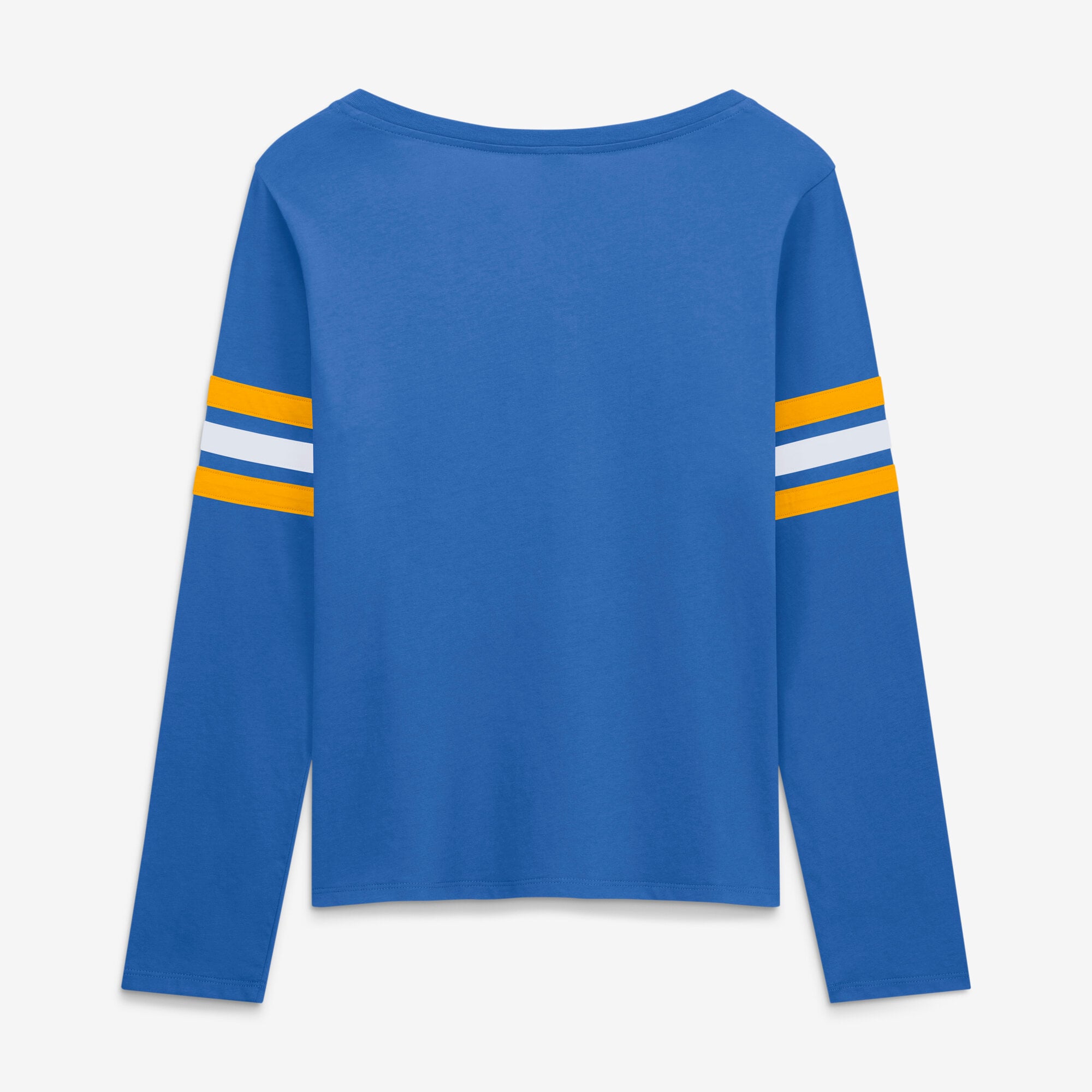 T-shirt à manches longues lacets Fanatics Blue Los Angeles Chargers pour femmes