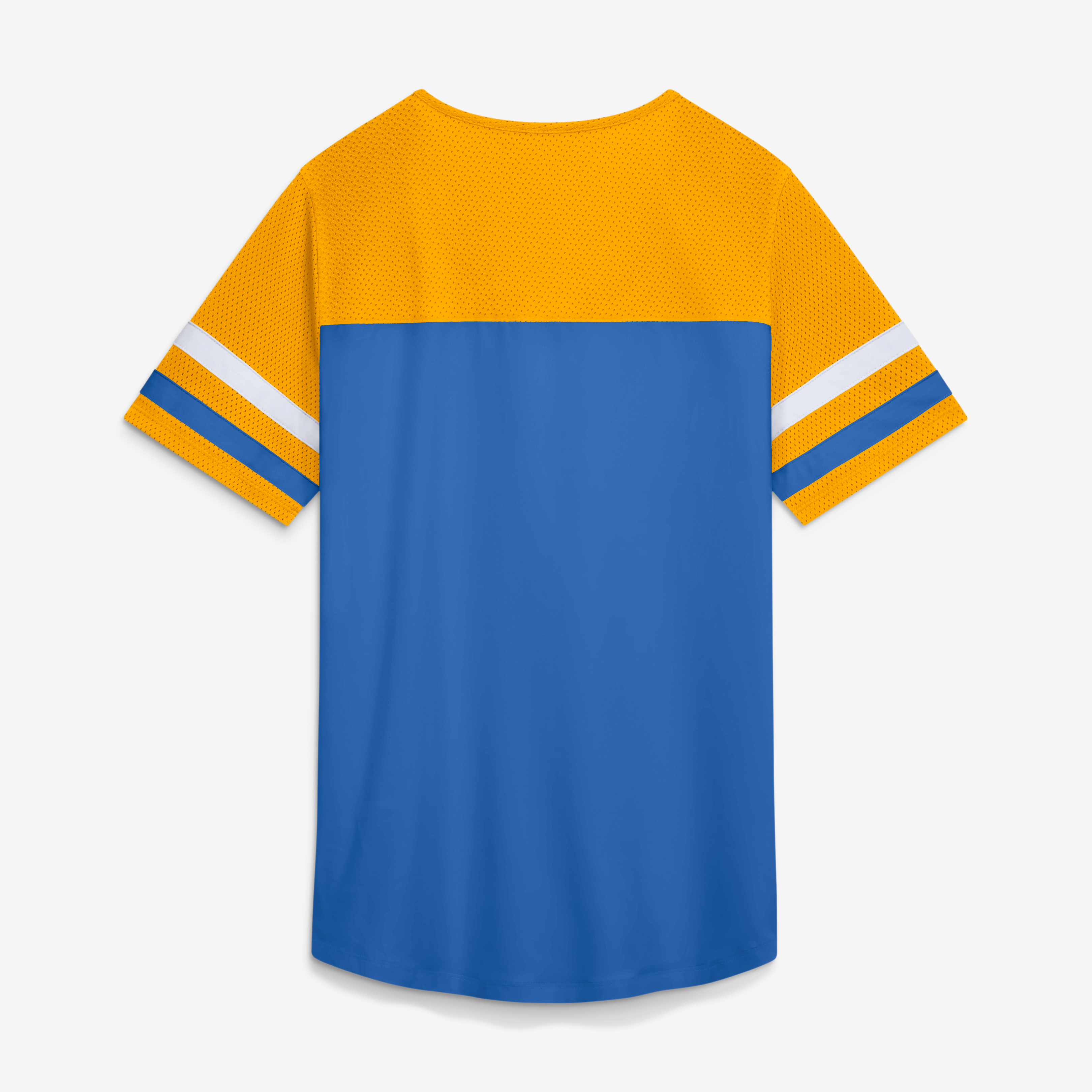 T-shirt à lacets Fanatics Powder Blue Los Angeles Chargers Curl Route Athena pour femmes