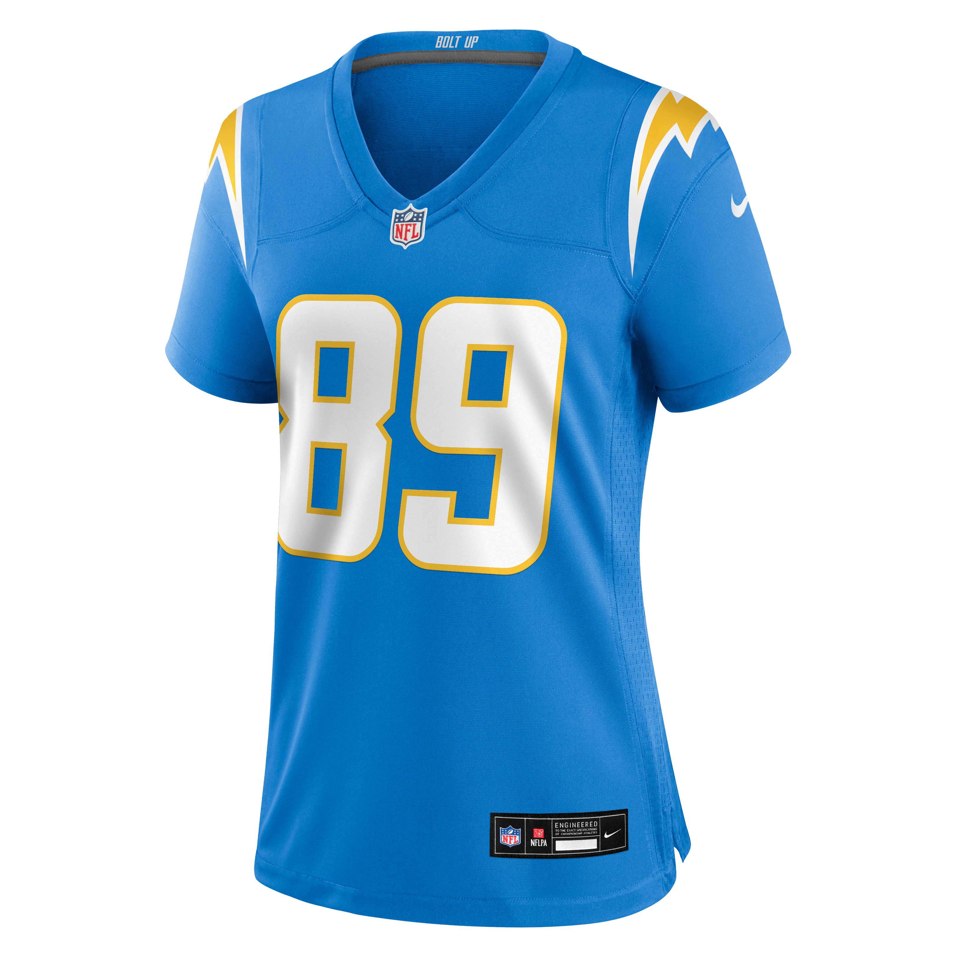 Women's Nike Brenen Thompson Powder Blue Los Angeles Chargers Team Game Jersey