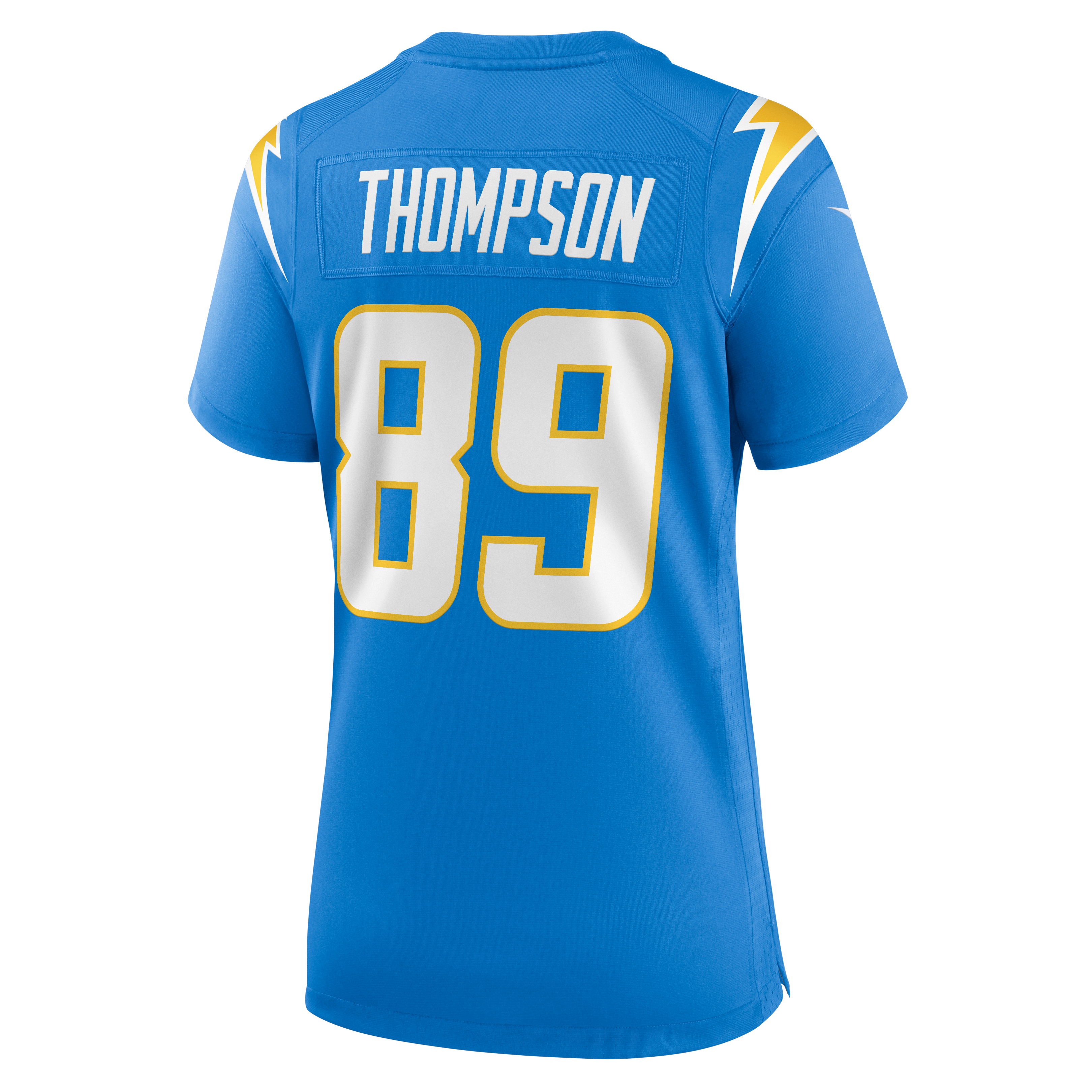 Women's Nike Brenen Thompson Powder Blue Los Angeles Chargers Team Game Jersey