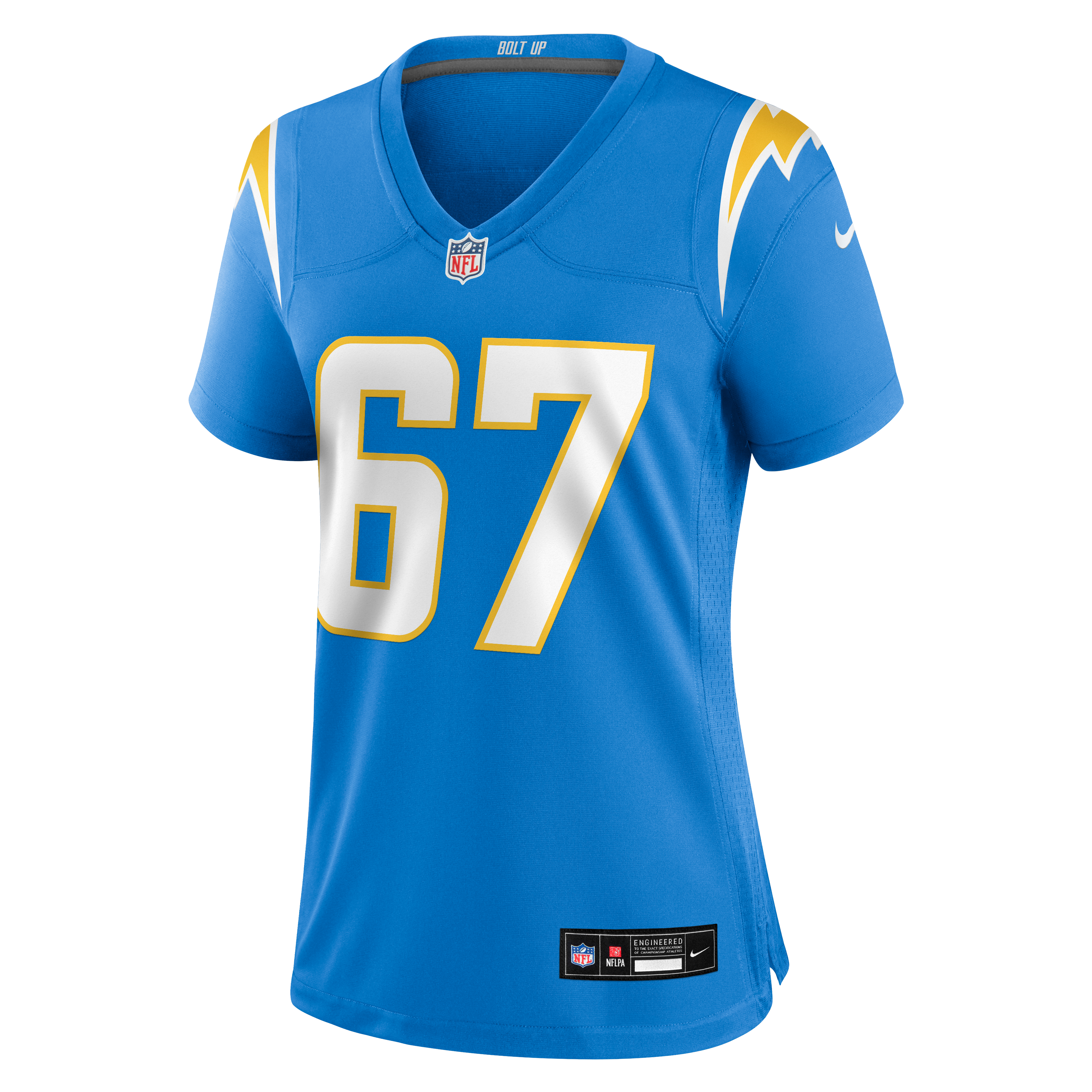 Women's Nike Isaiah World Powder Blue Los Angeles Chargers Team Game Jersey