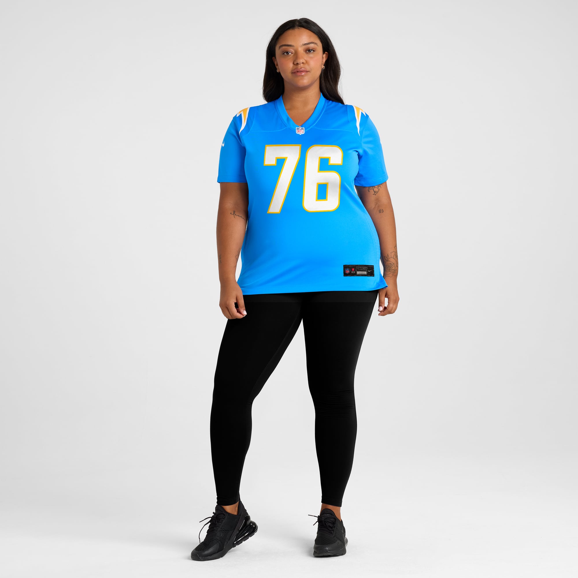 Women's Nike Joe Alt Powder Blue Los Angeles Chargers Team Game Jersey