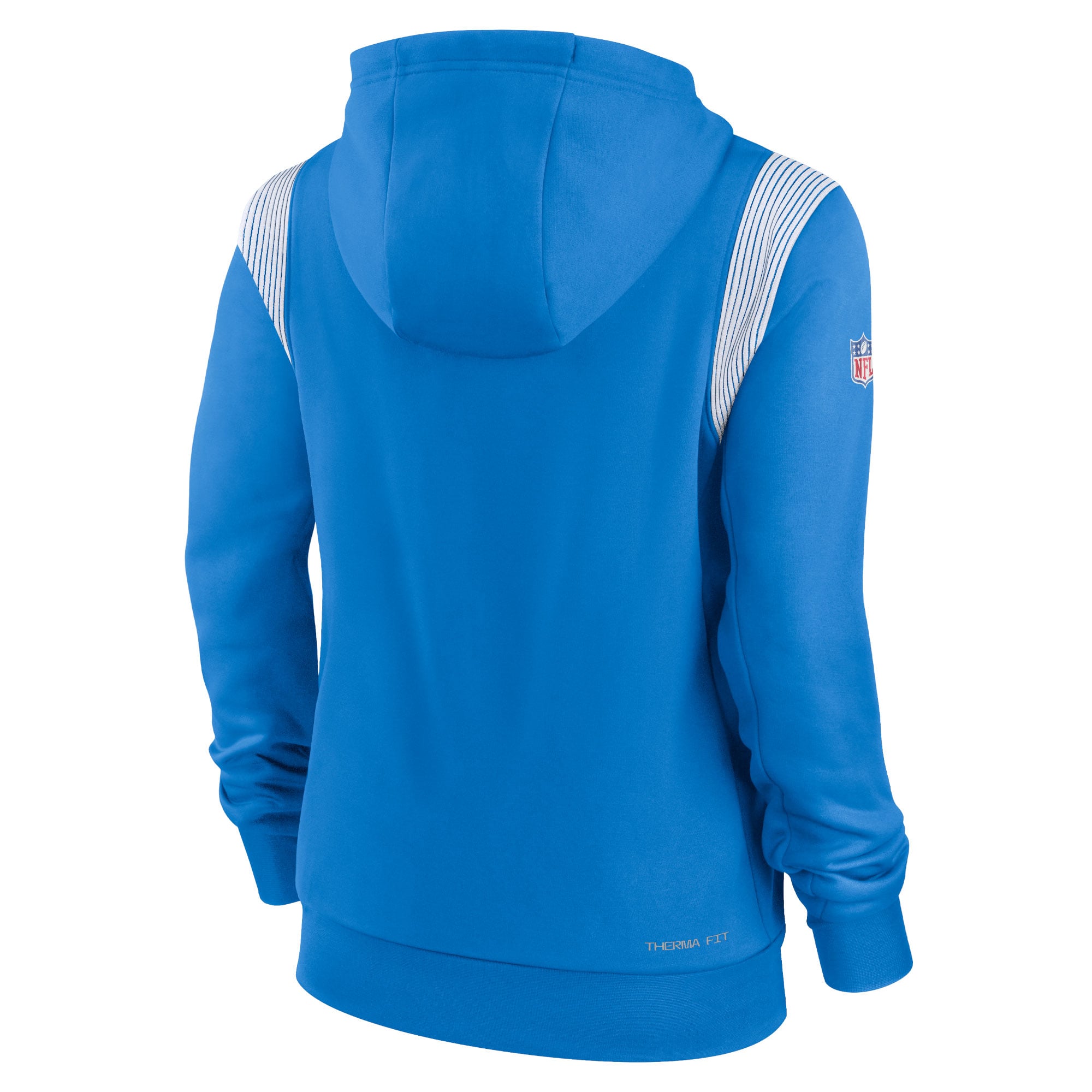 Women's Nike Powder Blue Los Angeles Chargers Sideline Stack Performance Pullover Hoodie