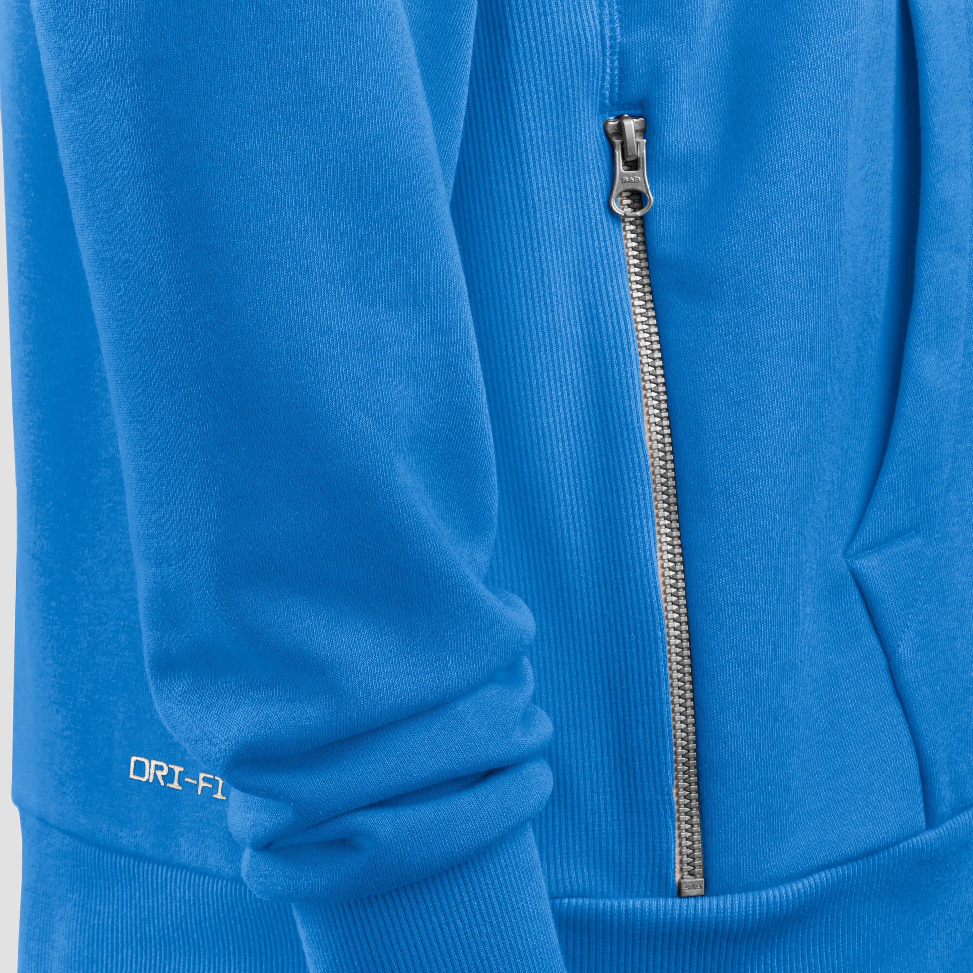 Sweat à capuche Nike Dri-FIT bleu poudré pour femme, édition standard des Los Angeles Chargers