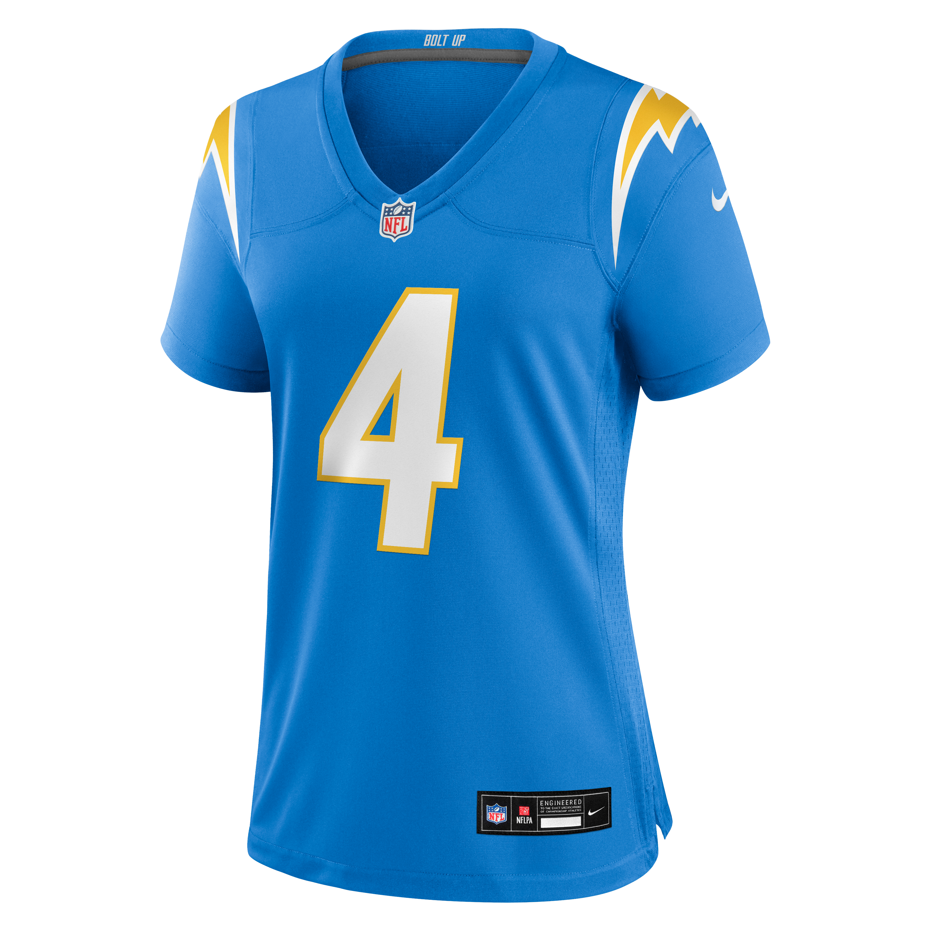 Women's Nike Tarheeb Still Powder Blue Los Angeles Chargers Team Game Jersey