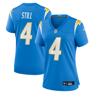 Tarheeb Still Los Angeles Chargers Nike Women's Team Game Jersey - Powder Blue