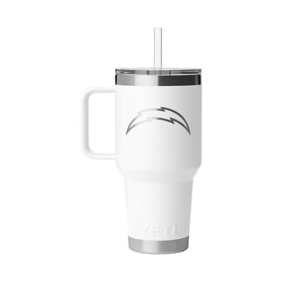 Los Angeles Chargers YETI 35oz. Rambler 2.0 Straw Mug