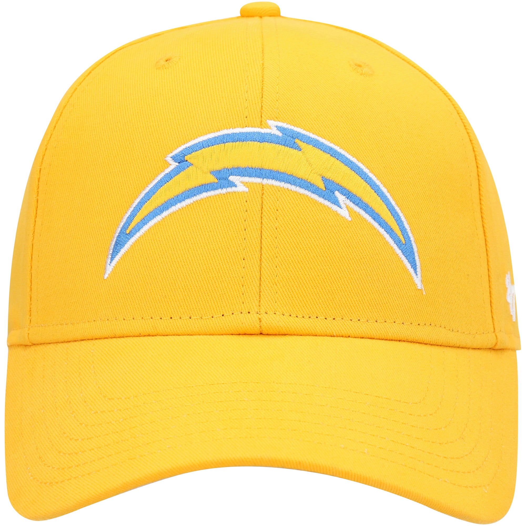 Youth '47 Gold Los Angeles Chargers Secondary MVP Adjustable Hat
