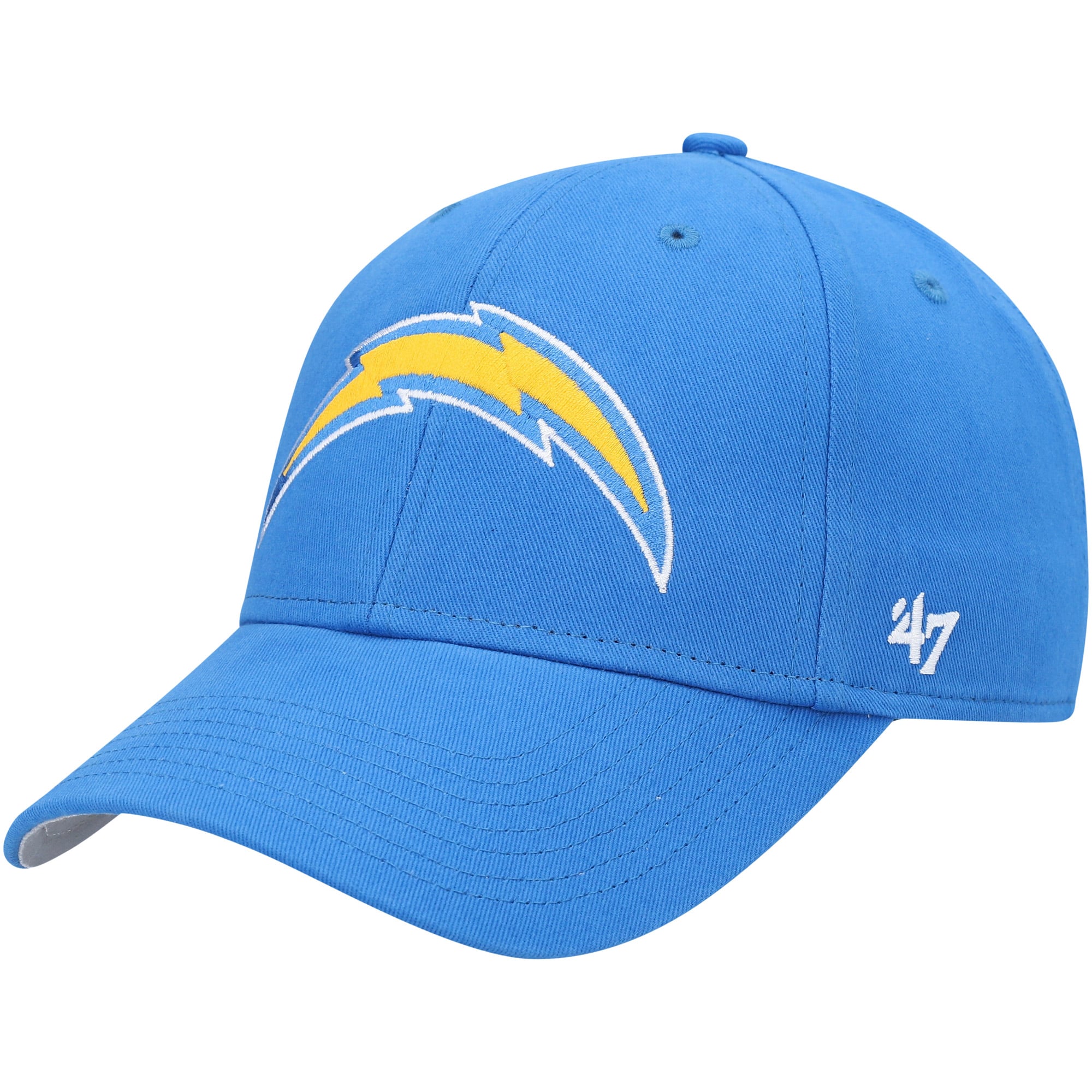 Youth '47 Powder Blue Los Angeles Chargers Basic MVP Adjustable Hat